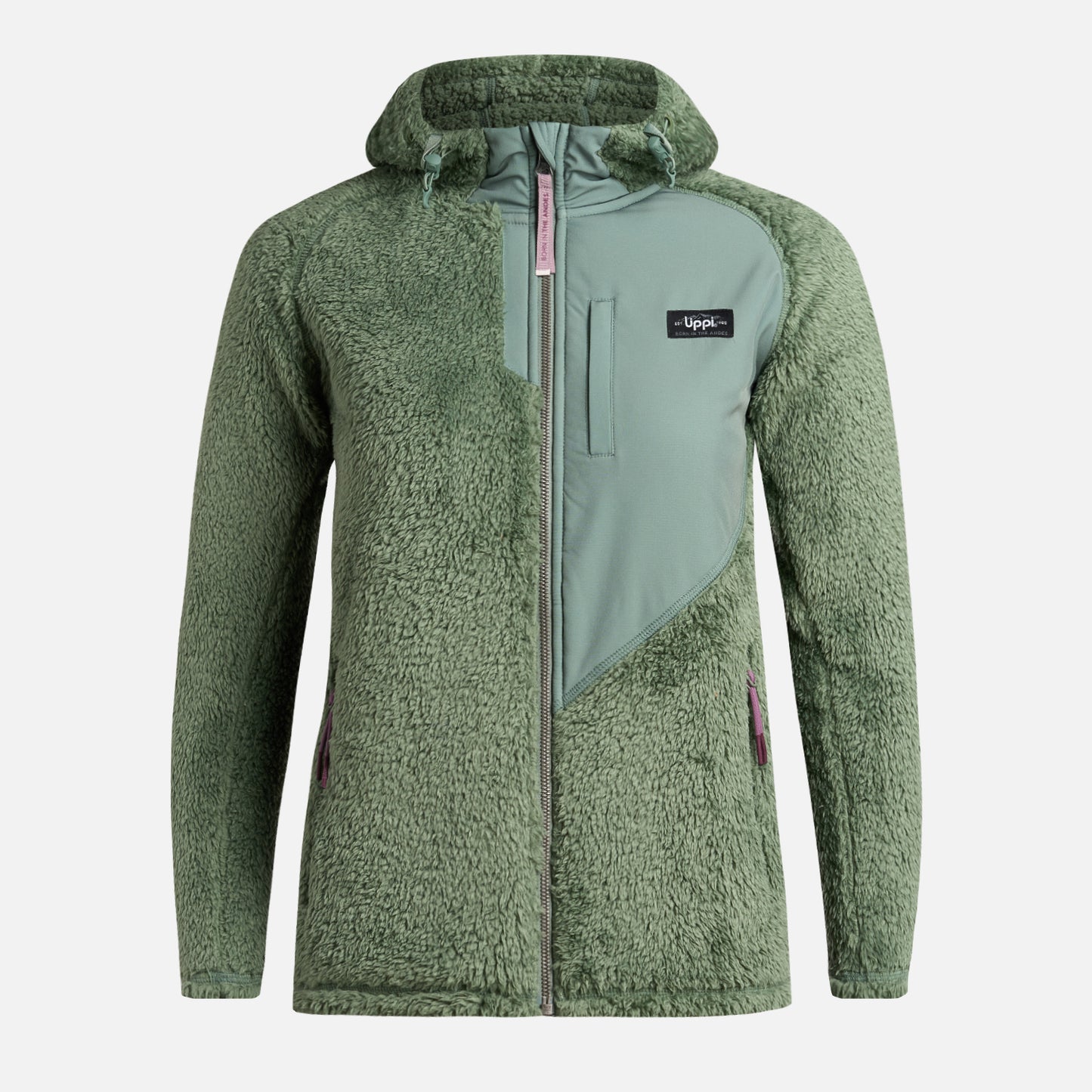 Polar Teen Girl Bear Shaggy-Pro Hoody Jacket Jade Oscuro Lippi