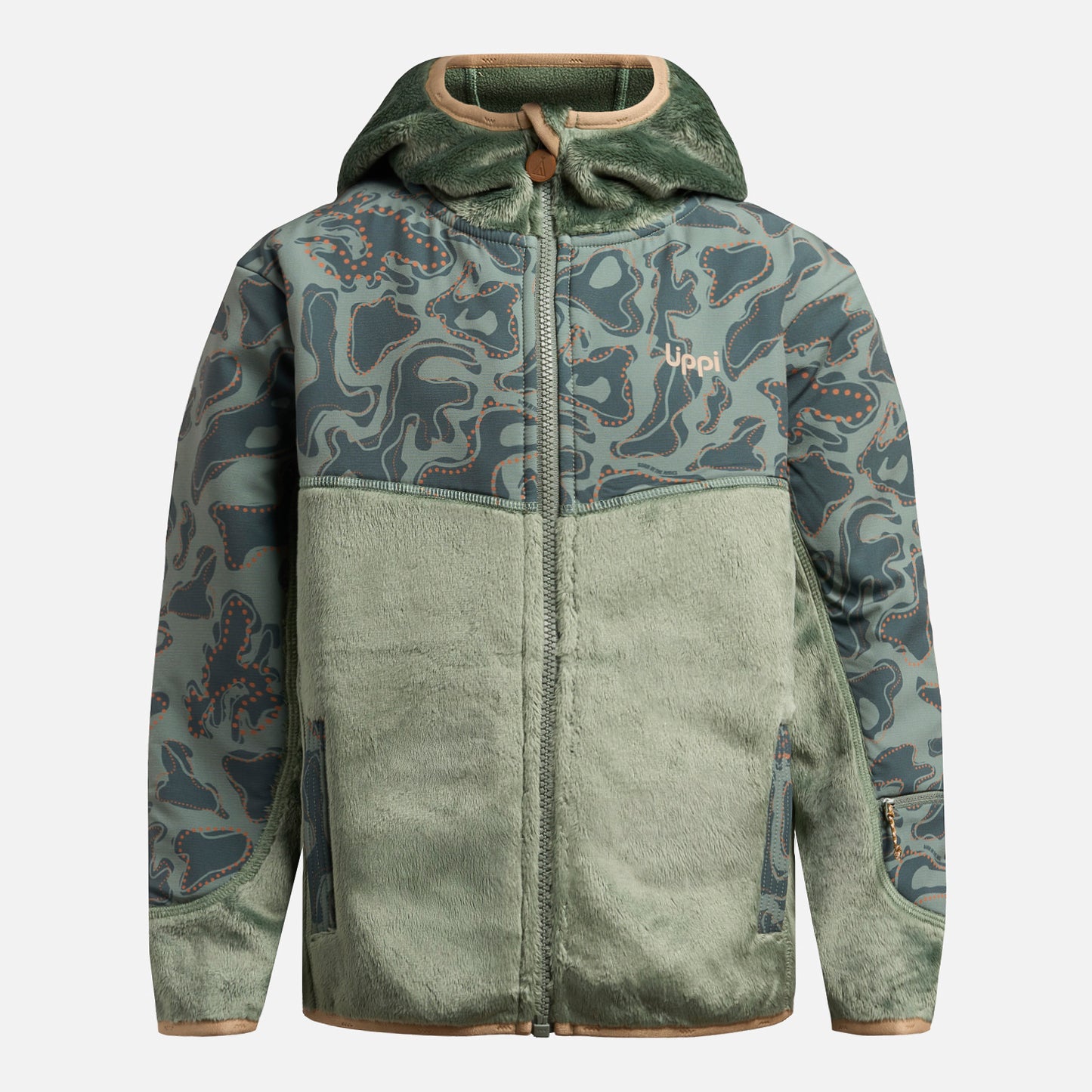 Polar Niño Grillo Therm-Pro Hoody Jacket Jade Oscuro Lippi