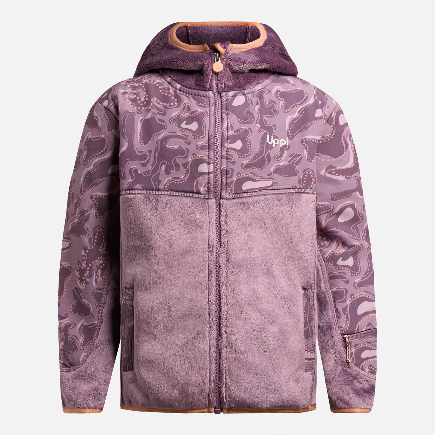 Polar Niña Grillo Therm-Pro Hoody Jacket Malva Lippi