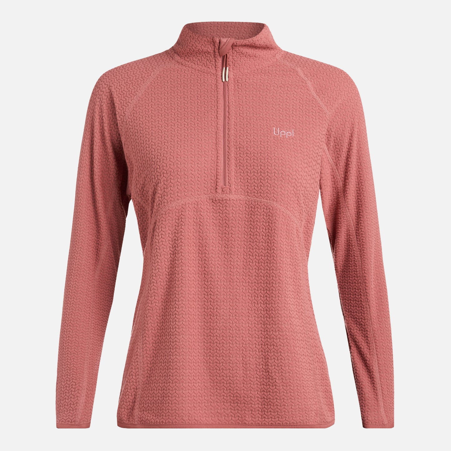 Polerón Mujer Jacaranda Nano-F 14 Zip Rosa Oscuro Lippi