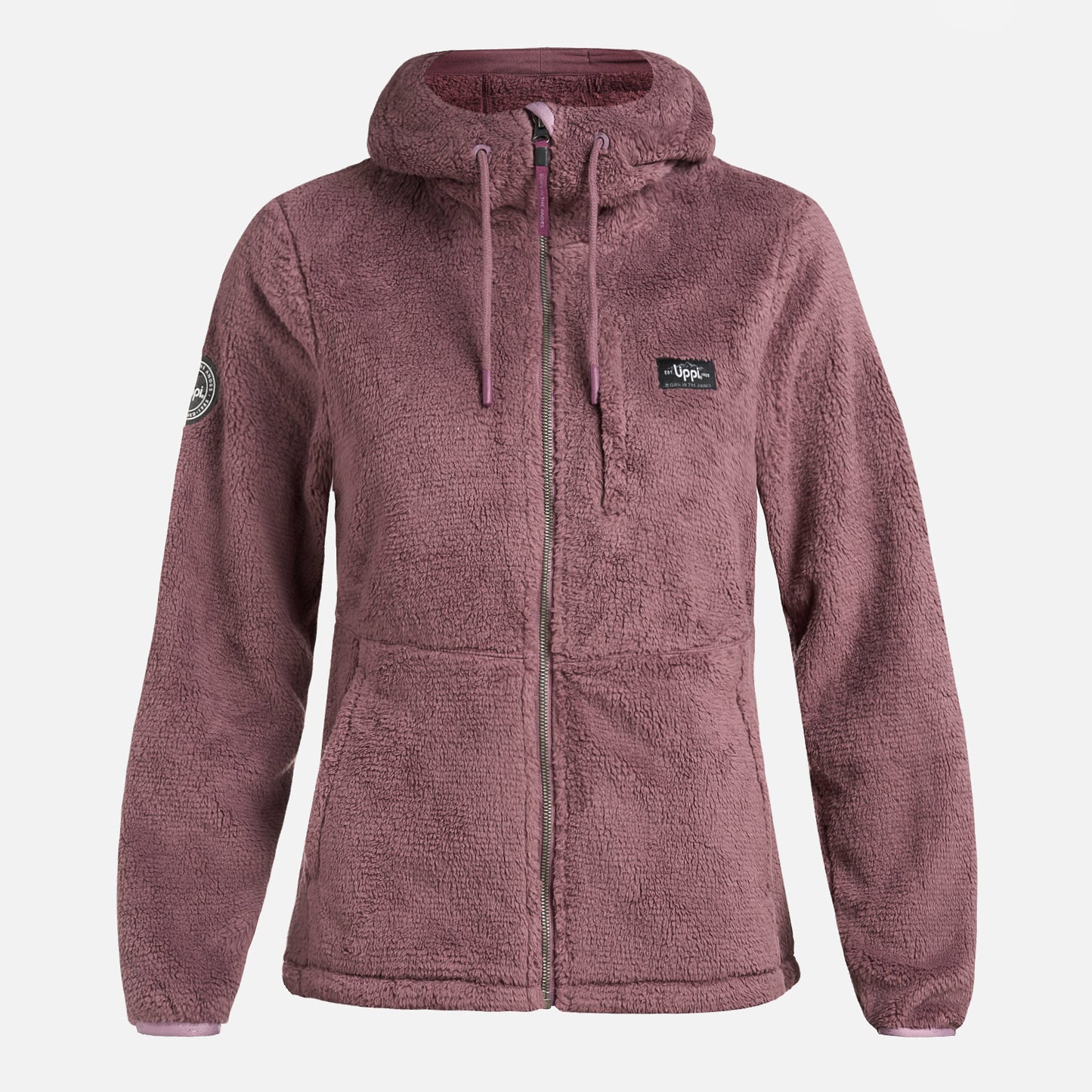 Polar Mujer Bear Shaggy-Pro Hoody Jacket Morado Lippi