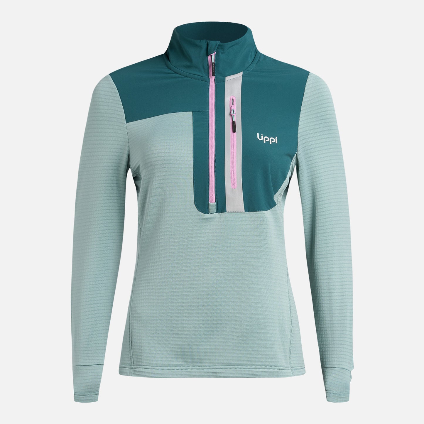 Polerón Mujer Karova Nano-f 14 Zip Jade Lippi