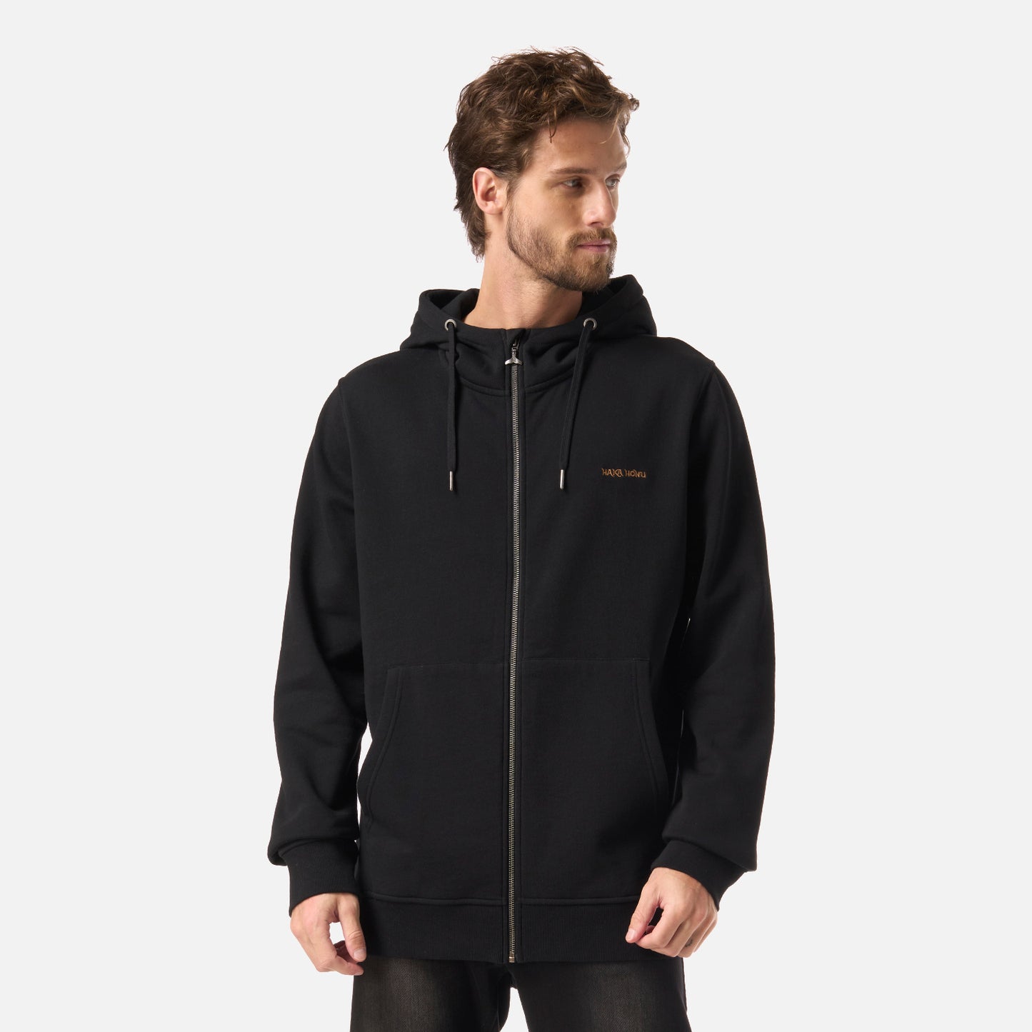 Polerón Hombre Ninja Negro Haka Honu