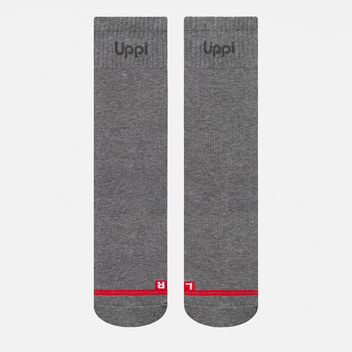 Calcetines Logo Lippi Pack Long Gris Lippi