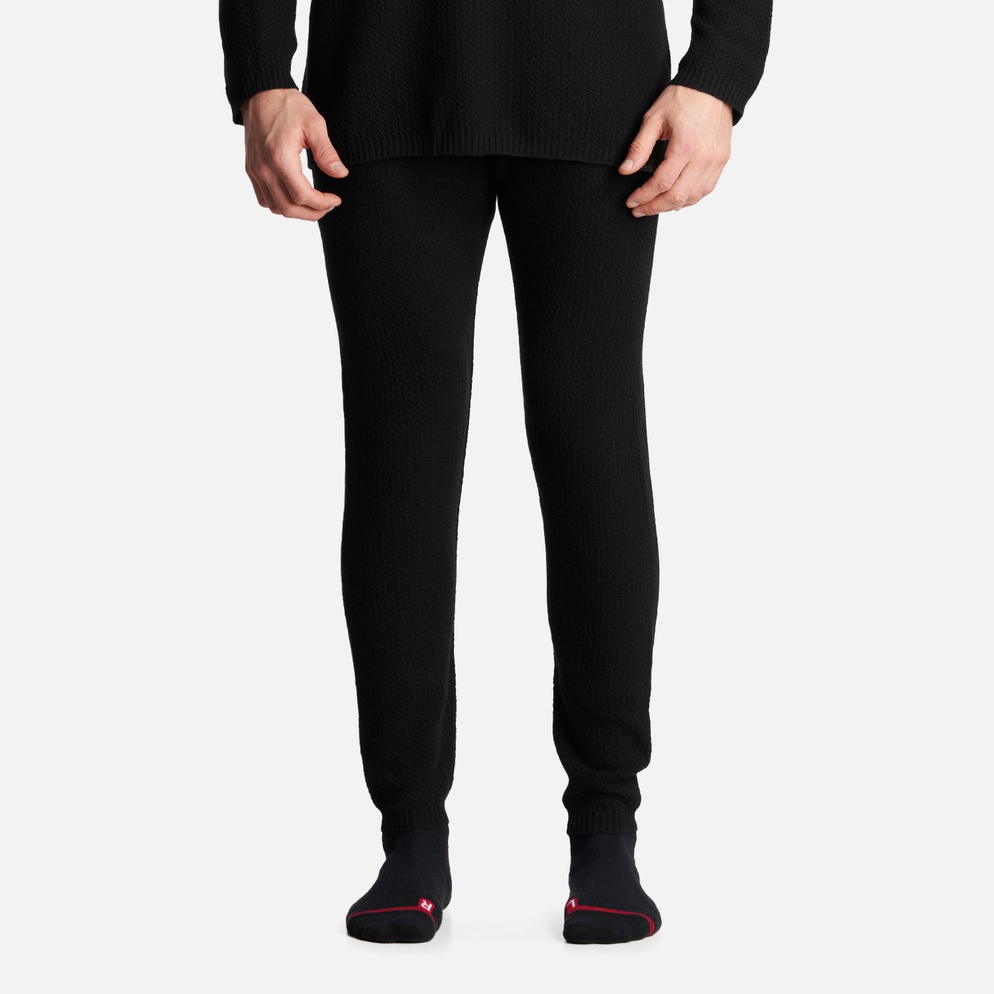 Primera Capa Hombre Skintec Merino Bottom Negro Lippi