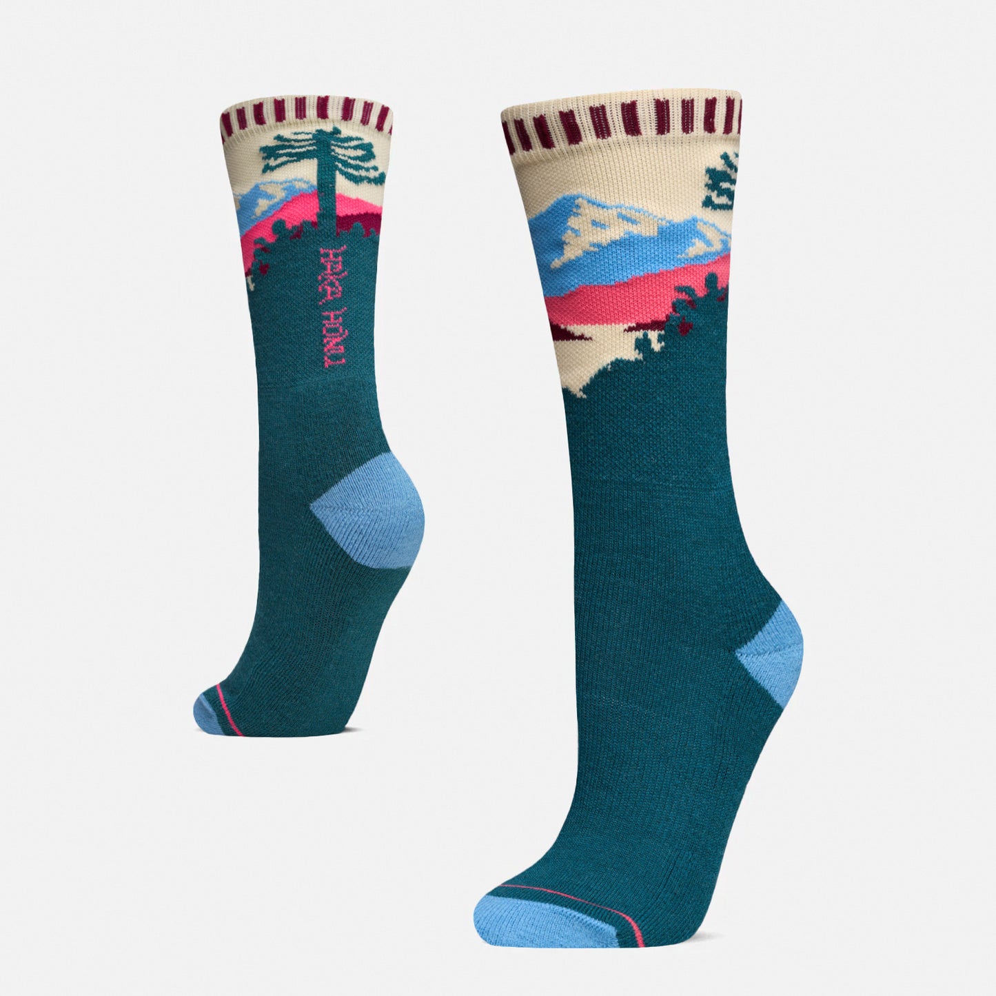 Calcetines Mujer Arriero Celeste Haka Honu