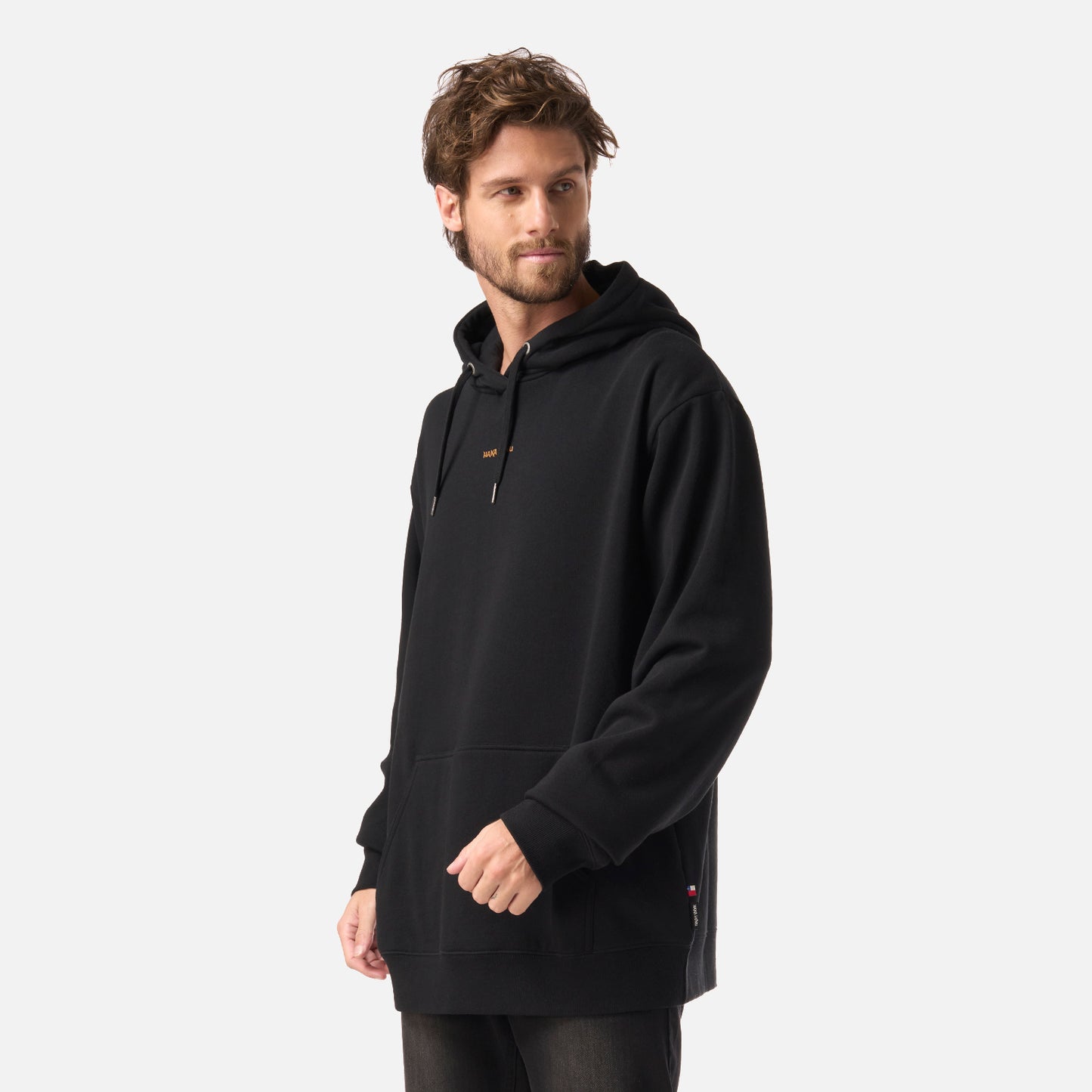 Polerón Hombre Canguro Negro Haka Honu