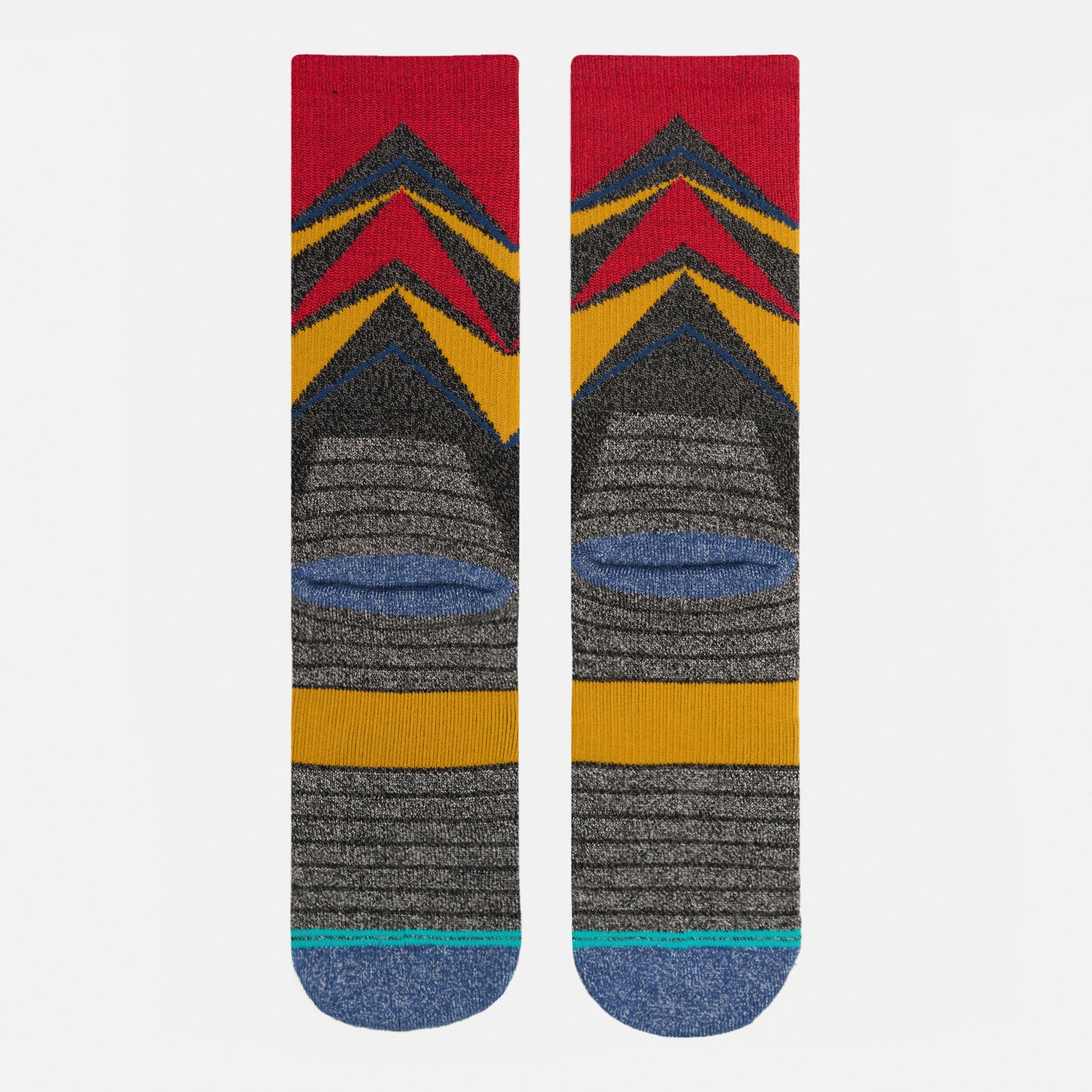 Calcetín Hombre Trekking Warm Socks Rojo Melange Lippi