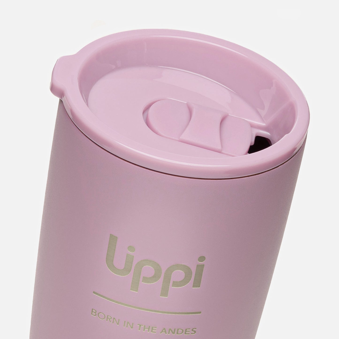 Botella Light Steel Tumbler 600 ml Rosa Oscuro Lippi