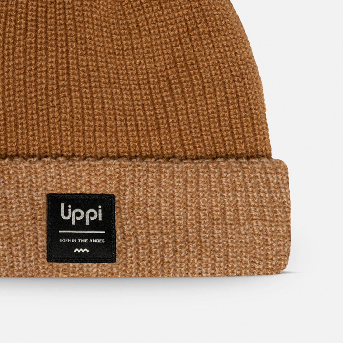 Gorro Unisex Fly Line Pom Blend-Pro Beanie Camel Melange Lippi