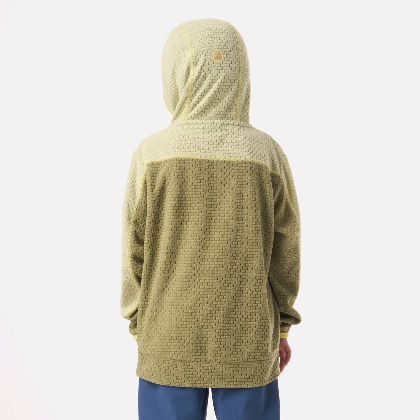 Polerón Niño Saltamontes Nano-F 1/4 Zip Hoody Verde Lippi