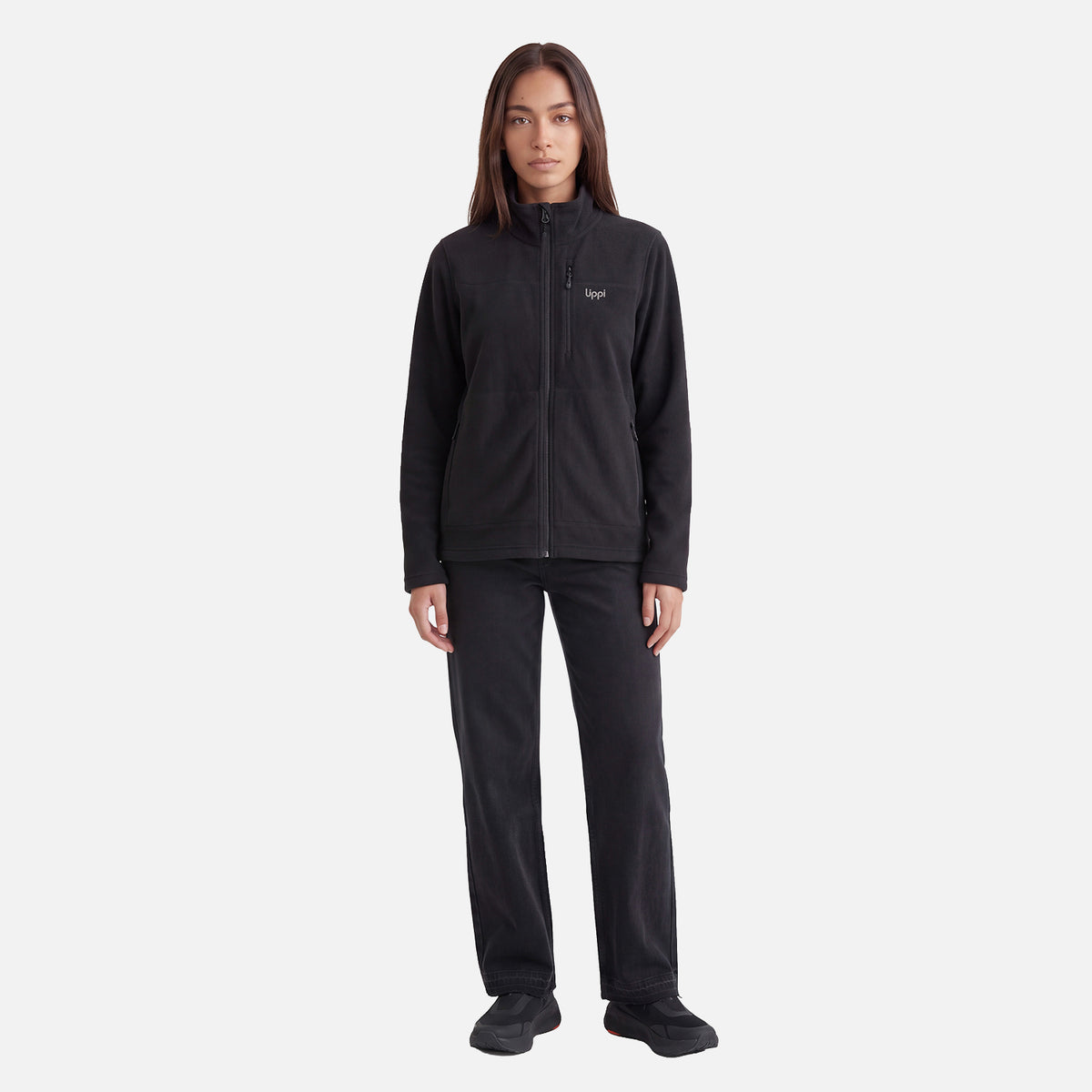Polar Mujer Elemental Therm-Pro Full Zip Negro Lippi