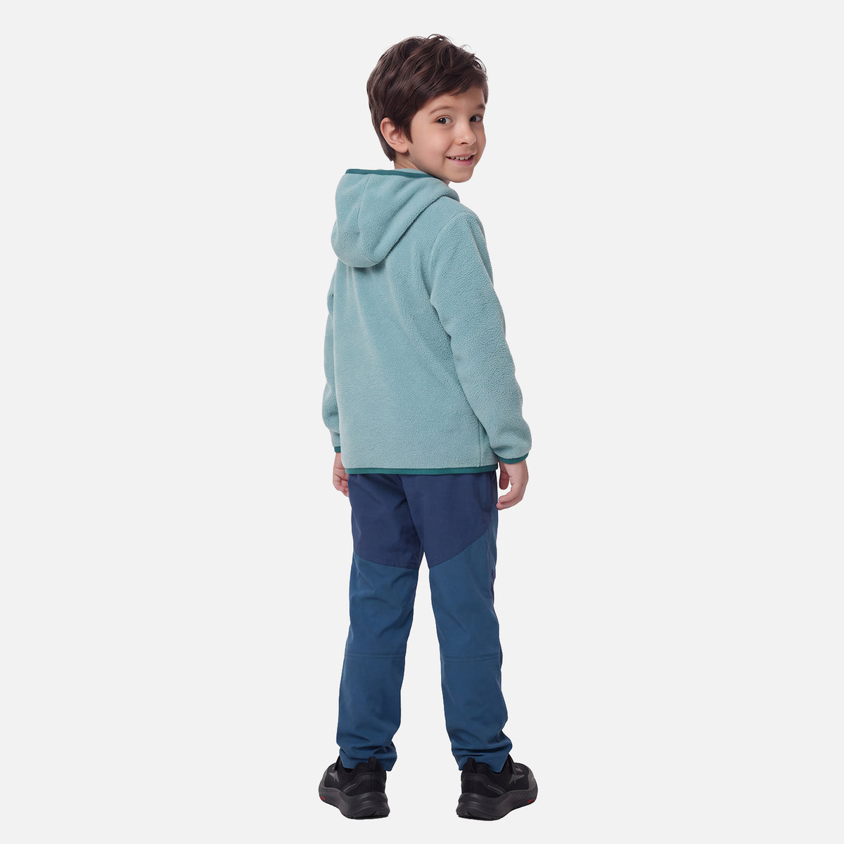 Polar Niño E-One Therm-Pro 1/4 Zip Hoody Turquesa Claro Lippi