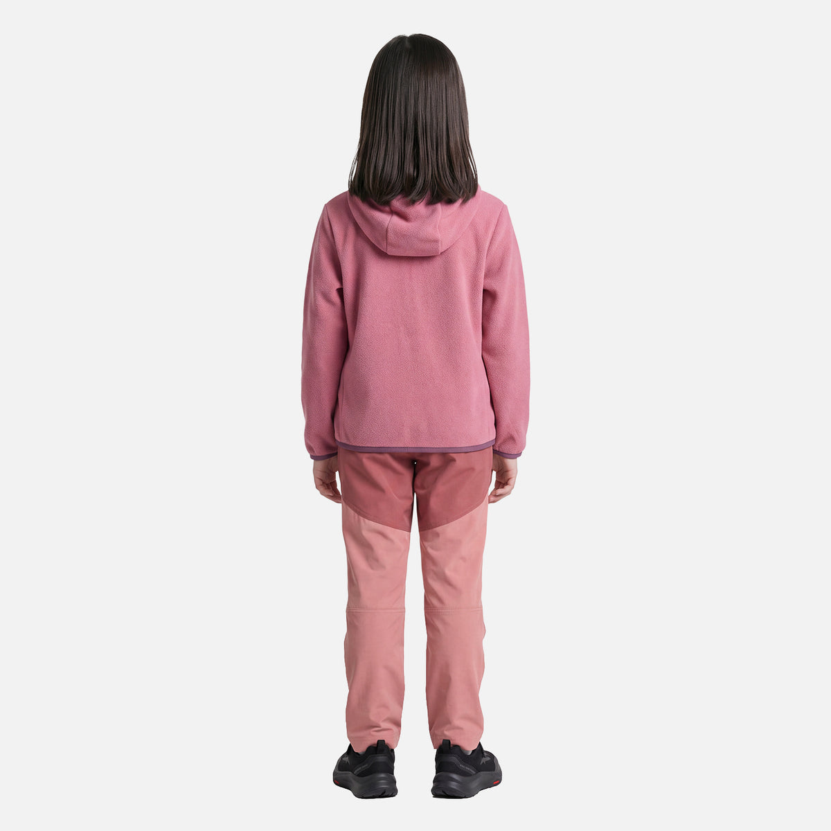 Polar Niña E-One Therm-Pro 1/4 Zip Hoody Rosa Oscuro Lippi