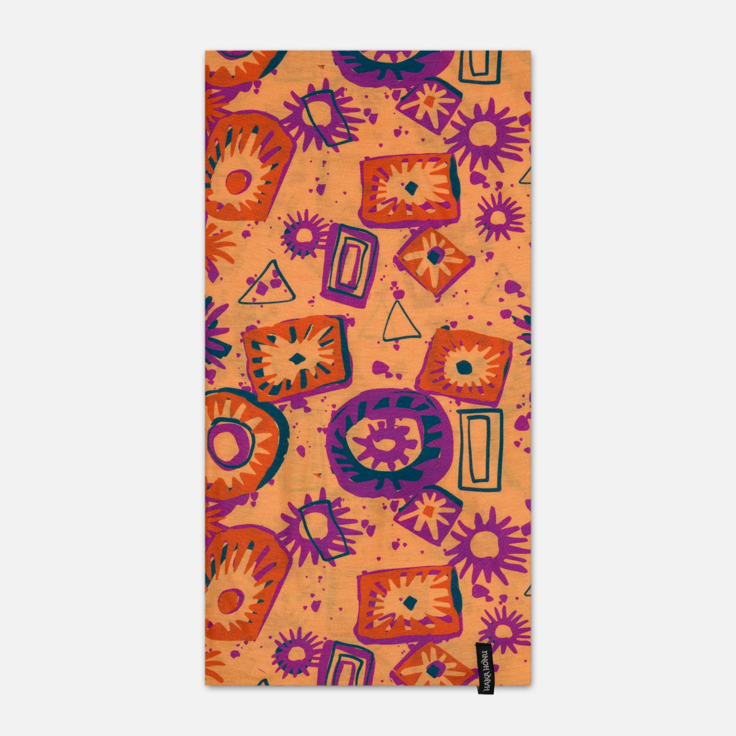 Headex Unisex Arrayan Print Naranja Claro Haka Honu