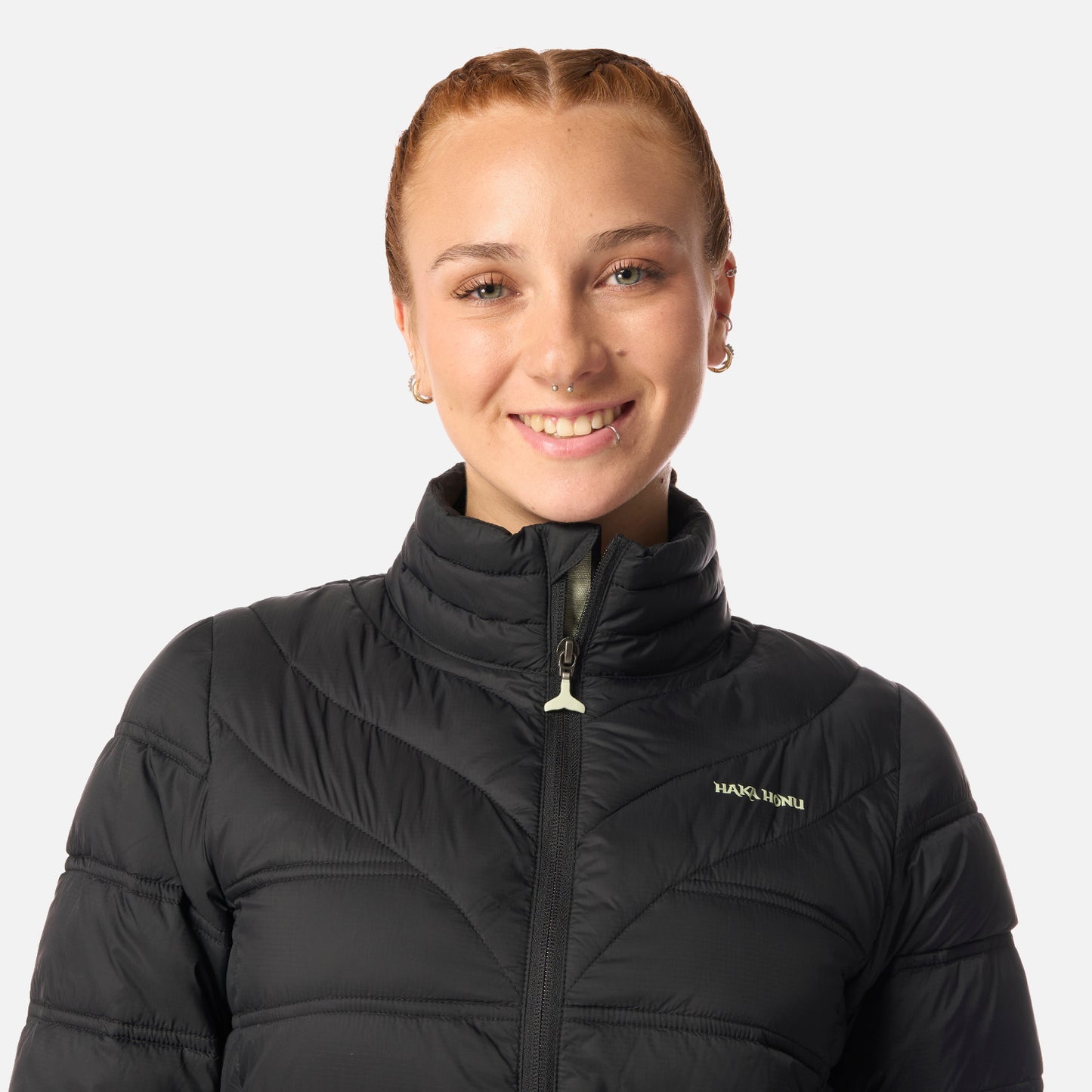 Chaqueta Mujer Ultraliviana Negro Haka Honu