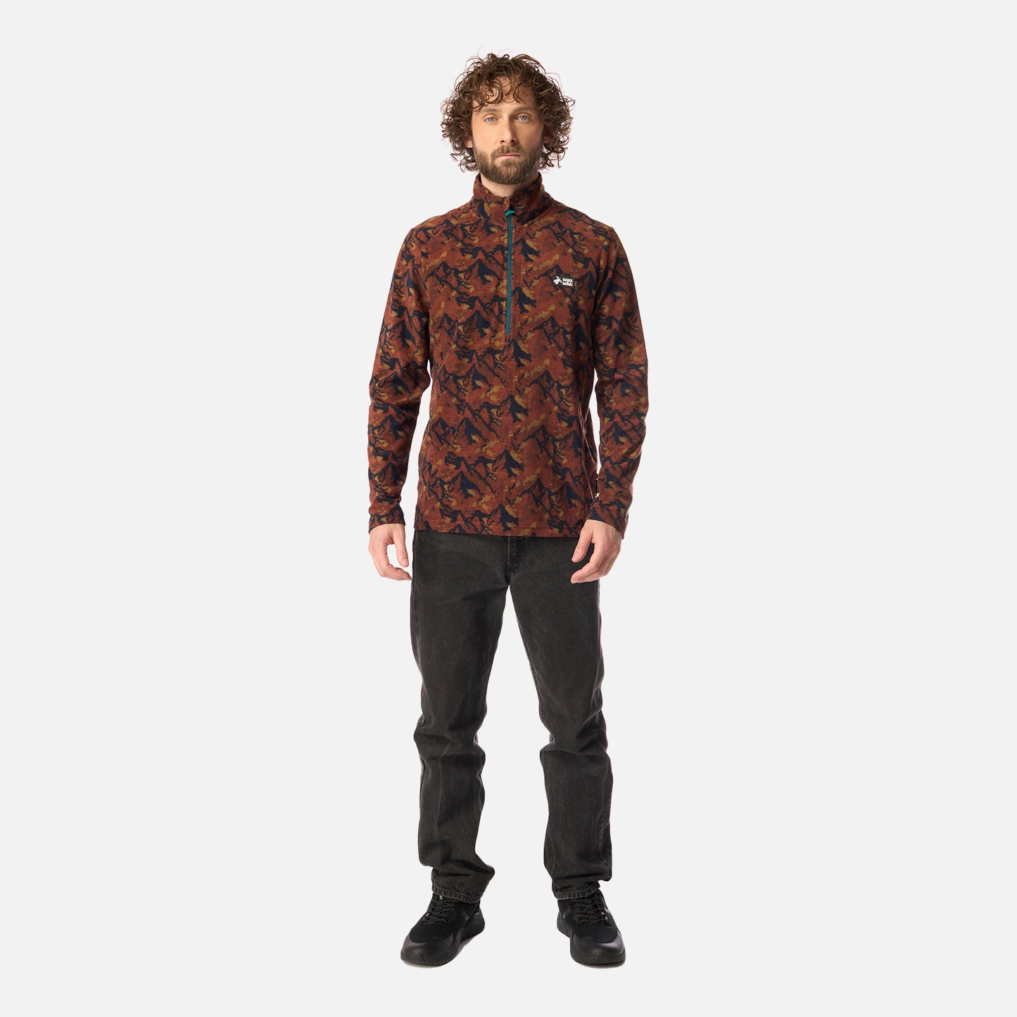 Polar Hombre Asegurao Print Terracota Haka Honu