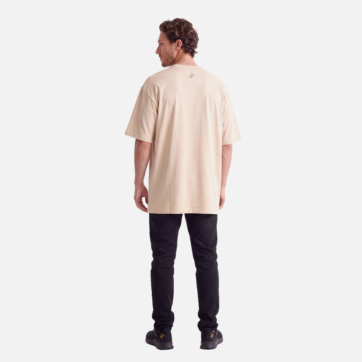 Polera Hombre Polo Crema Haka Honu