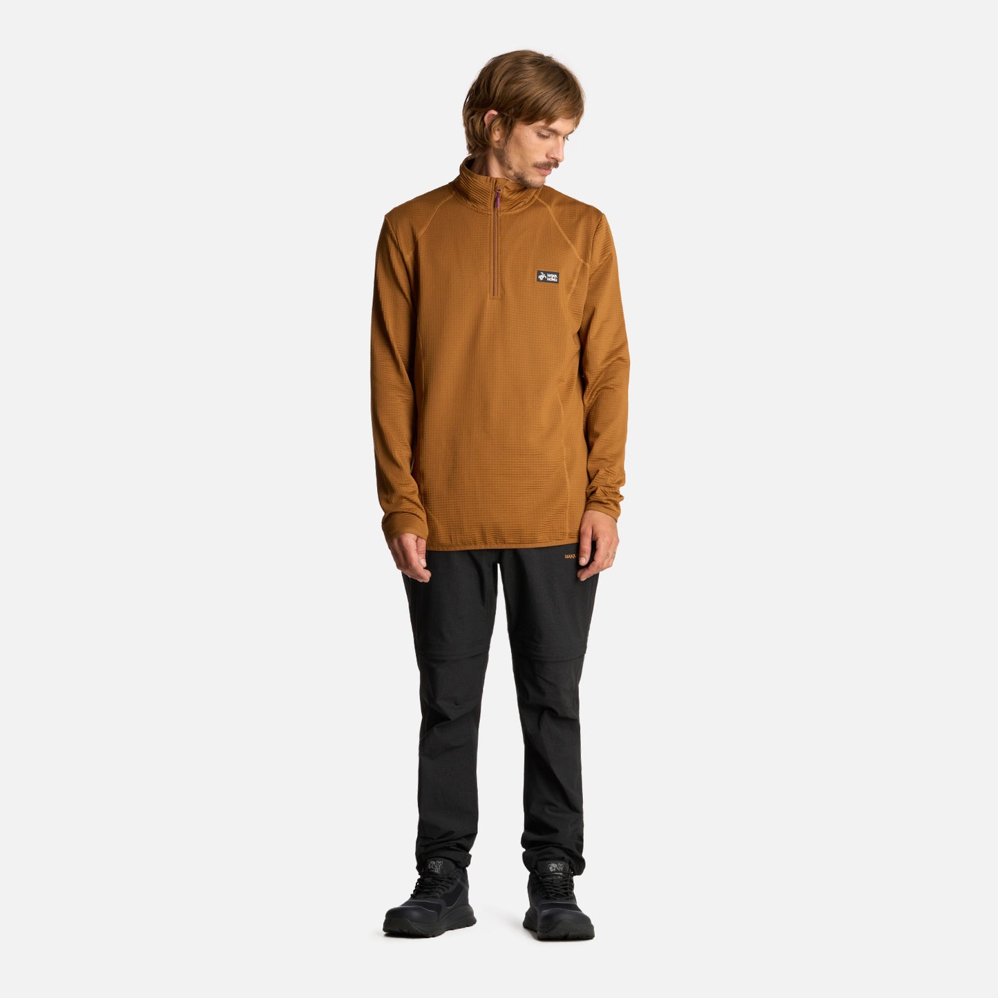 Polerón Hombre Taina Mostaza Haka Honu