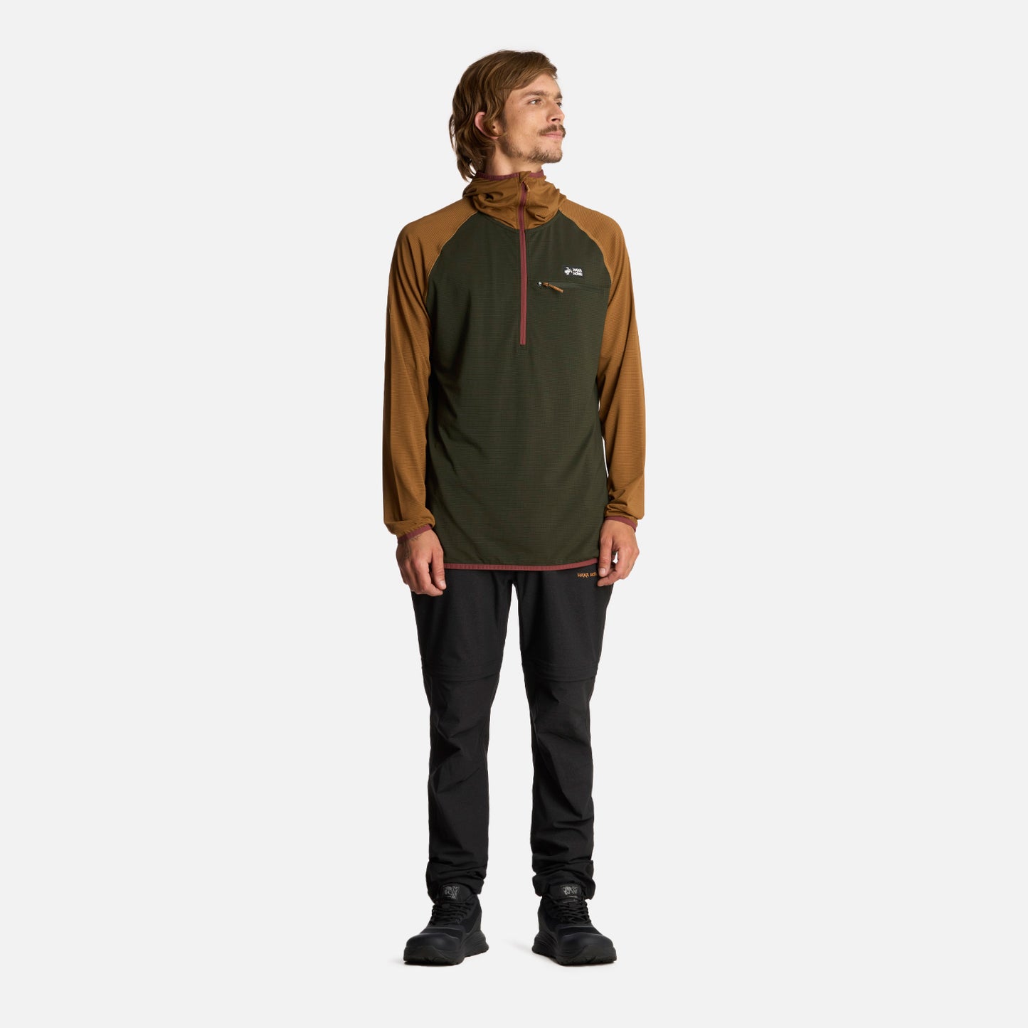 Polerón Hombre Taina Pro Verde Militar Haka Honu