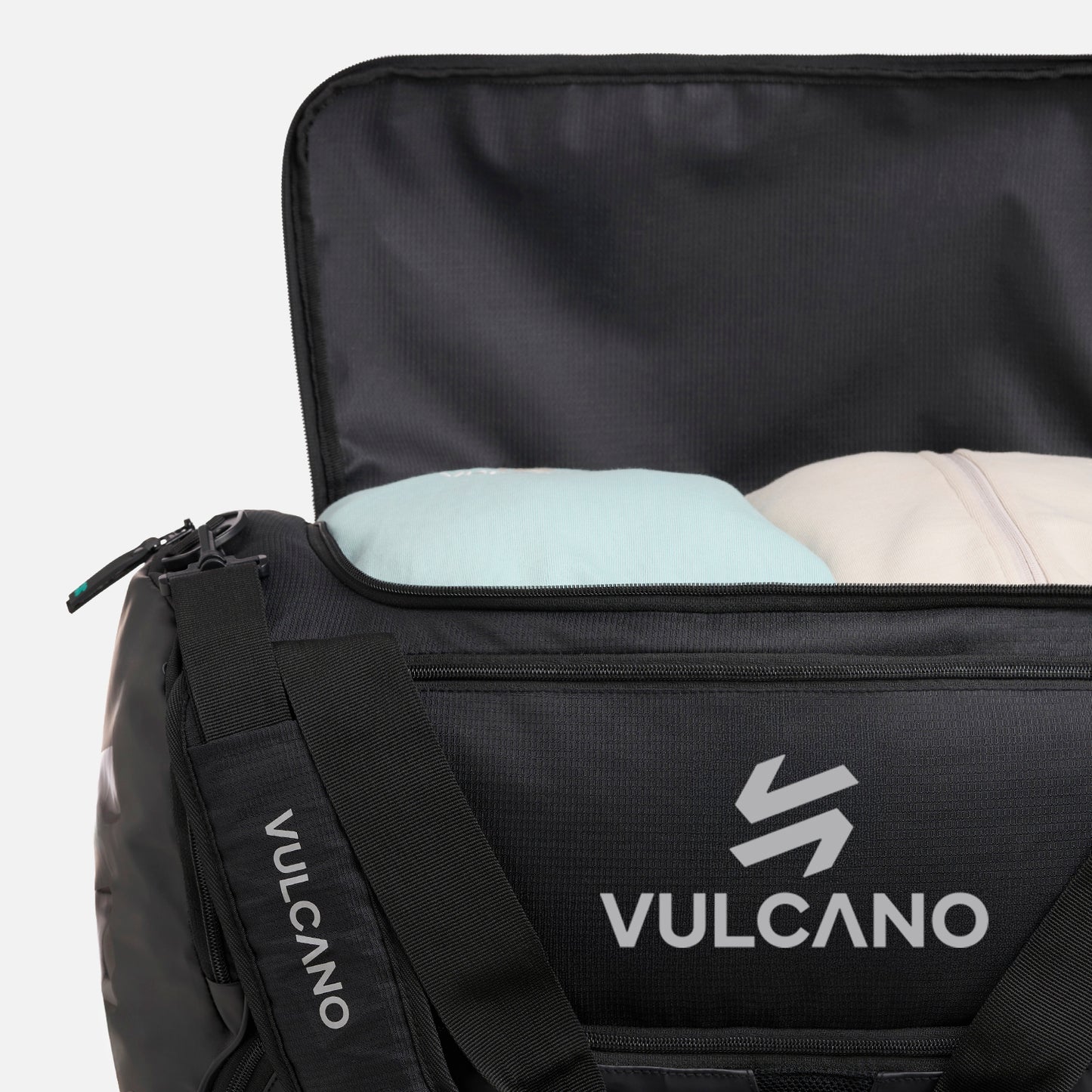 Bolso All Sport 60L Duffle Bag Negro Vulcano