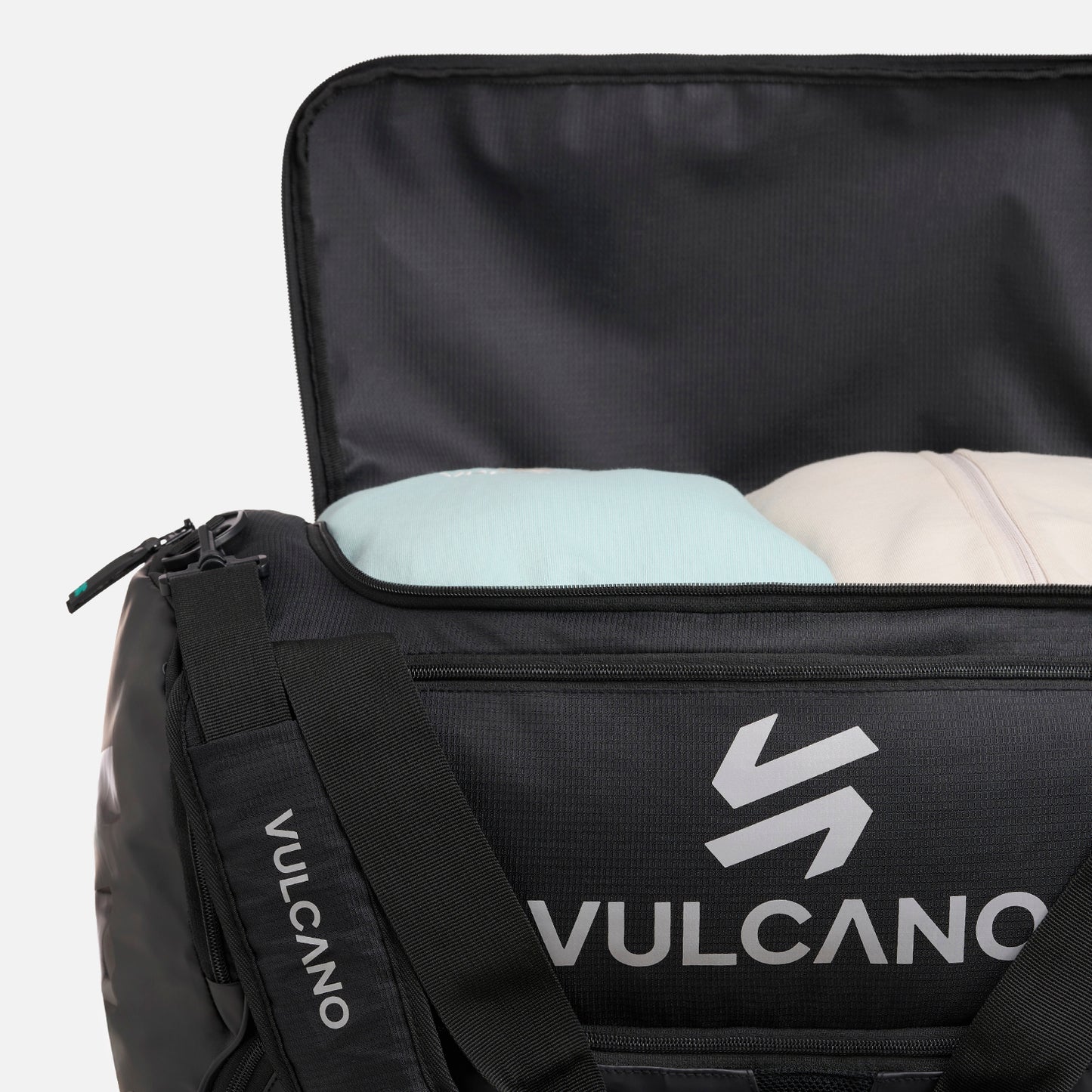 Bolso All Sport 40L Duffle Bag Negro Vulcano