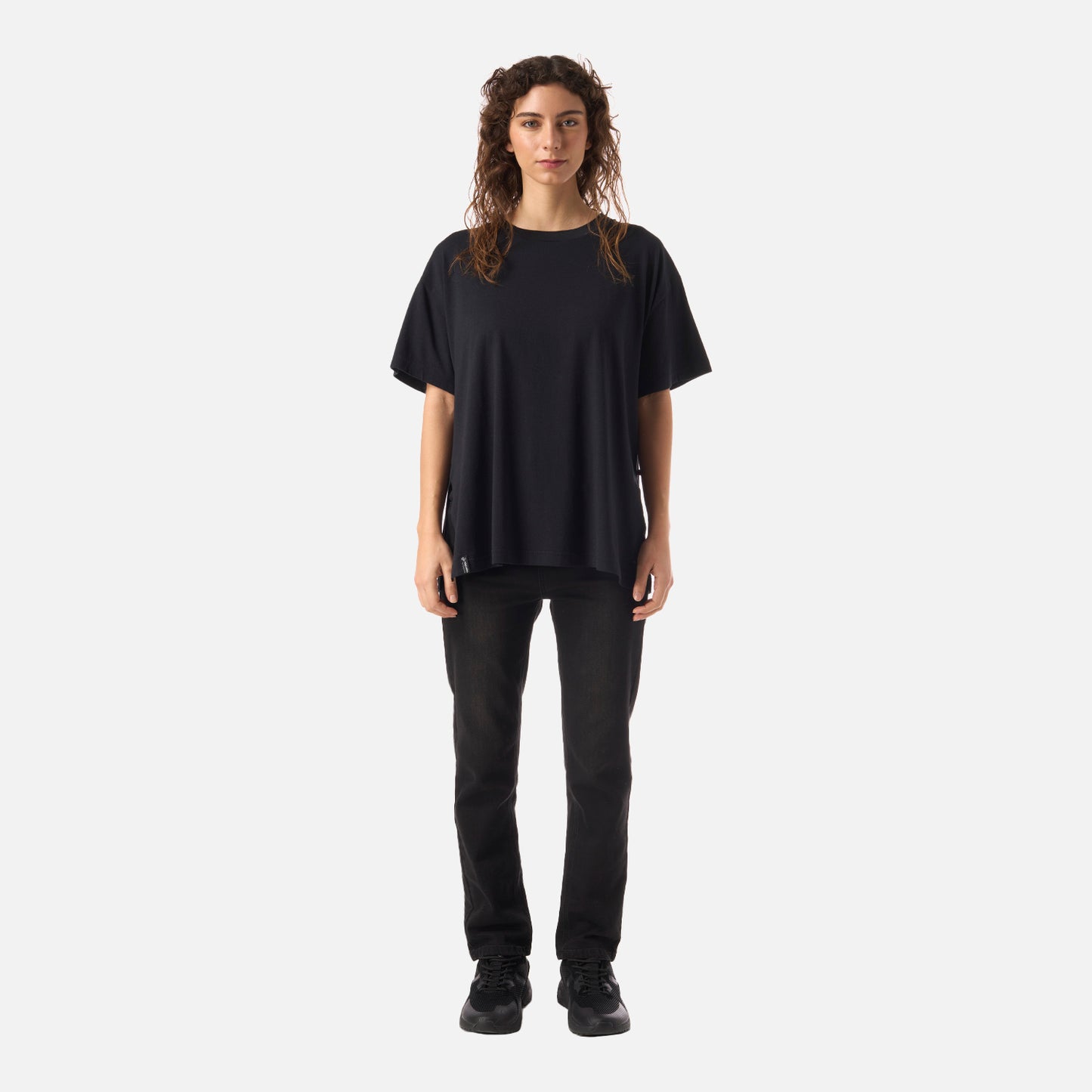 Polera Mujer Mamboo Negro Haka Honu