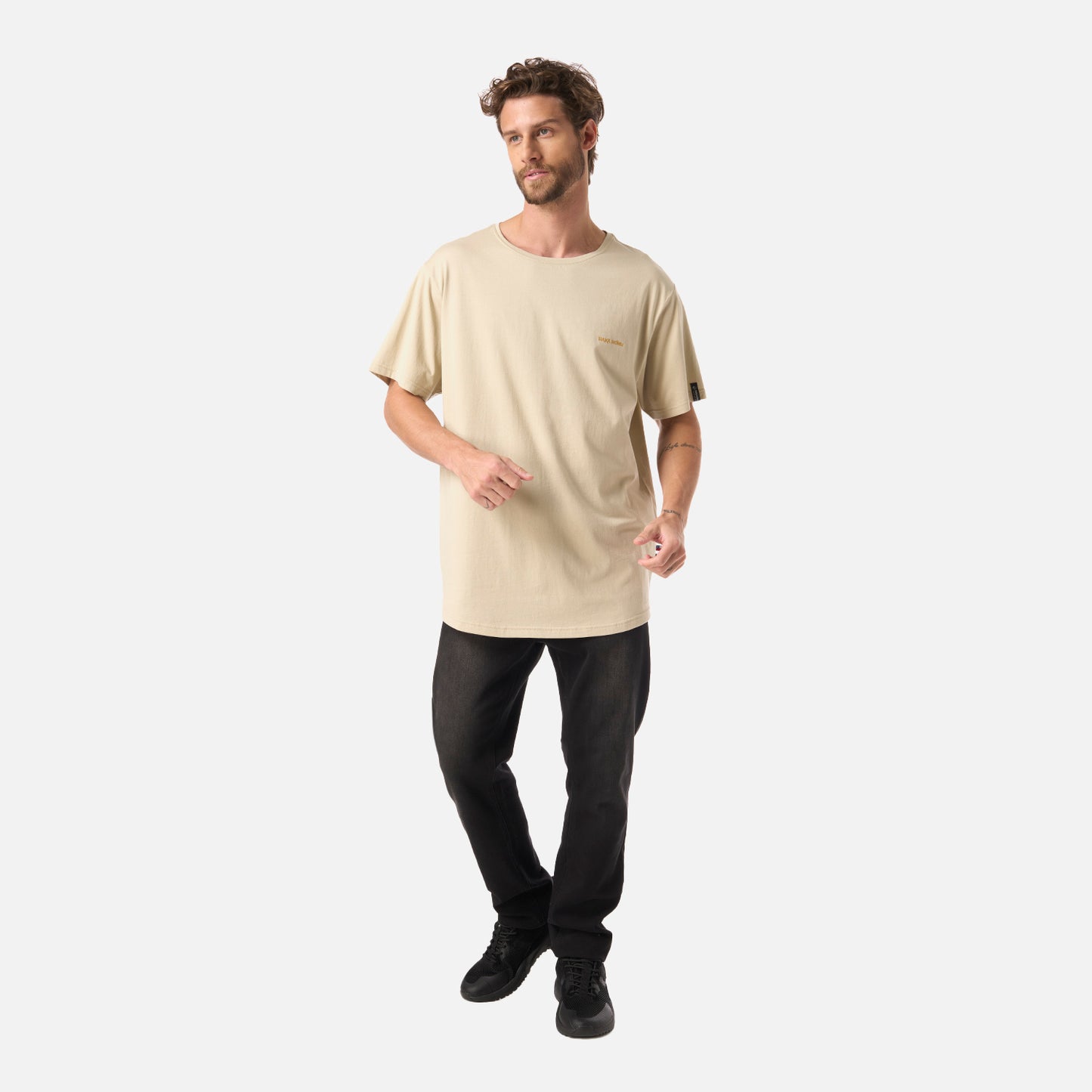 Polera Hombre Natural Arena Haka Honu
