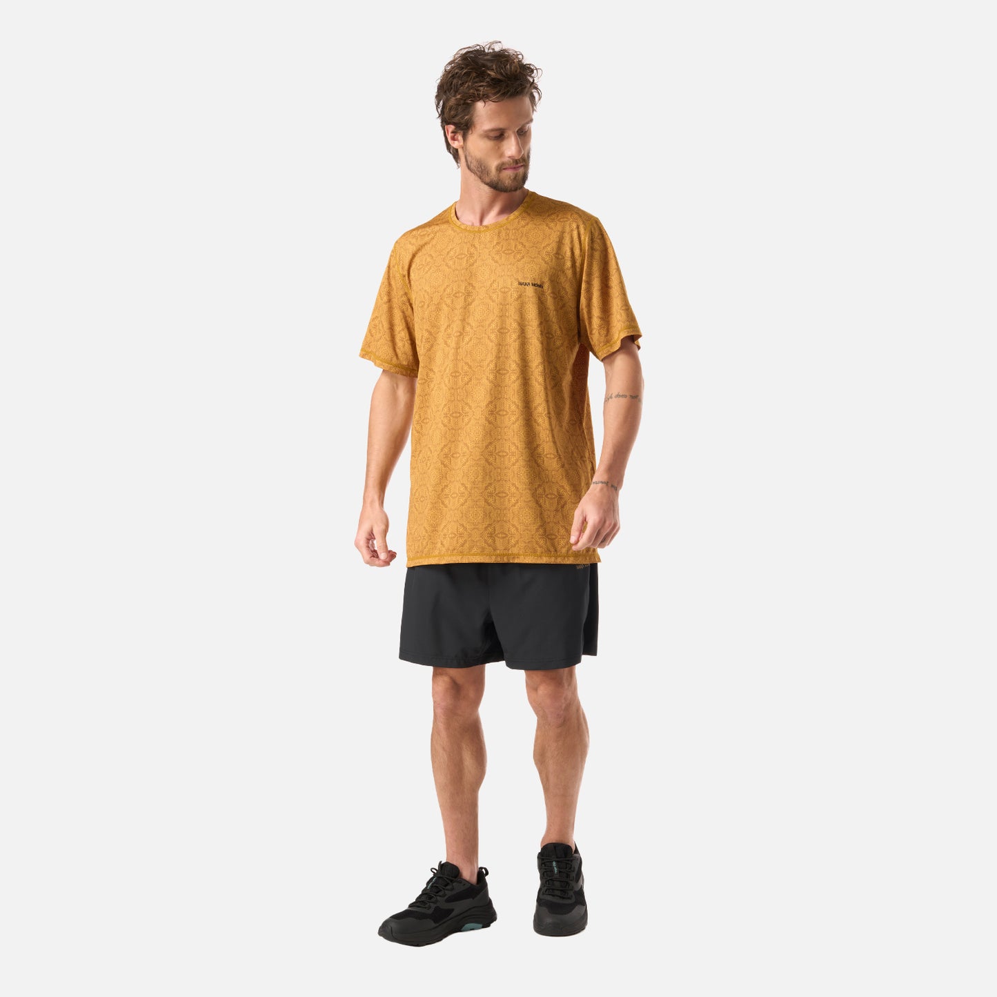 Polera Hombre Sudala Print Mostaza Haka Honu