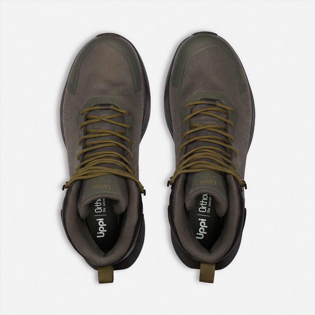 Zapatilla Hombre Iron Stone Mid II Verde Militar Lippi