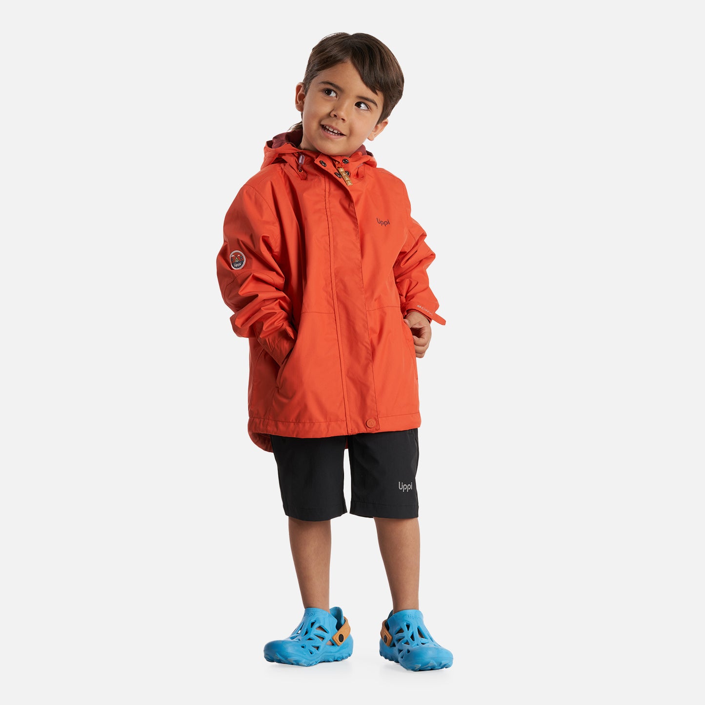 Chaqueta Niño Blizzard B-Dry Hoody Jacket Naranjo Oscuro Lippi