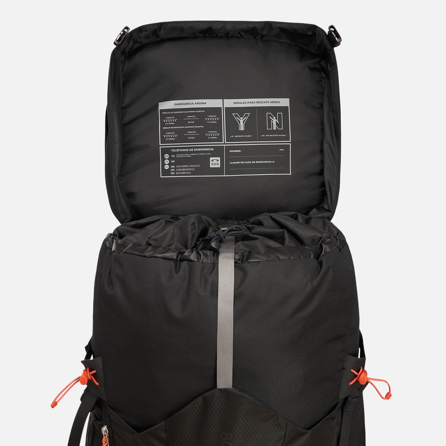 Mochila X-perience 65L Backpack Negro Lippi