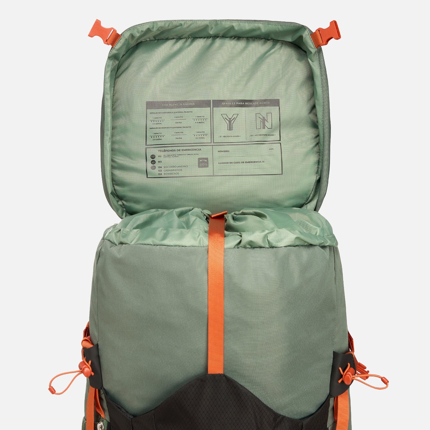Mochila X-perience 65L Backpack Verde Lippi