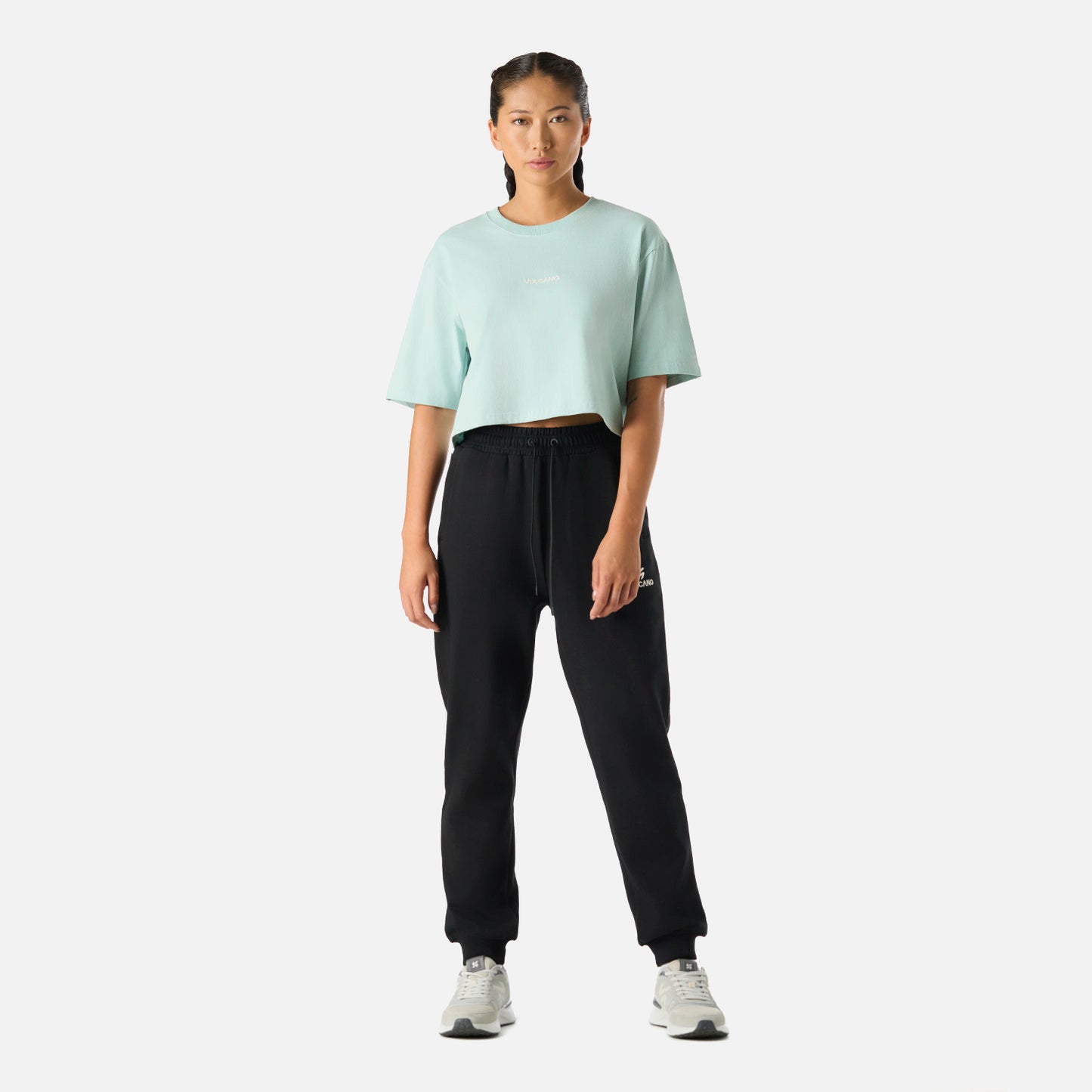 Polera Mujer Cool Down Crop T-Shirt Jade Vulcano