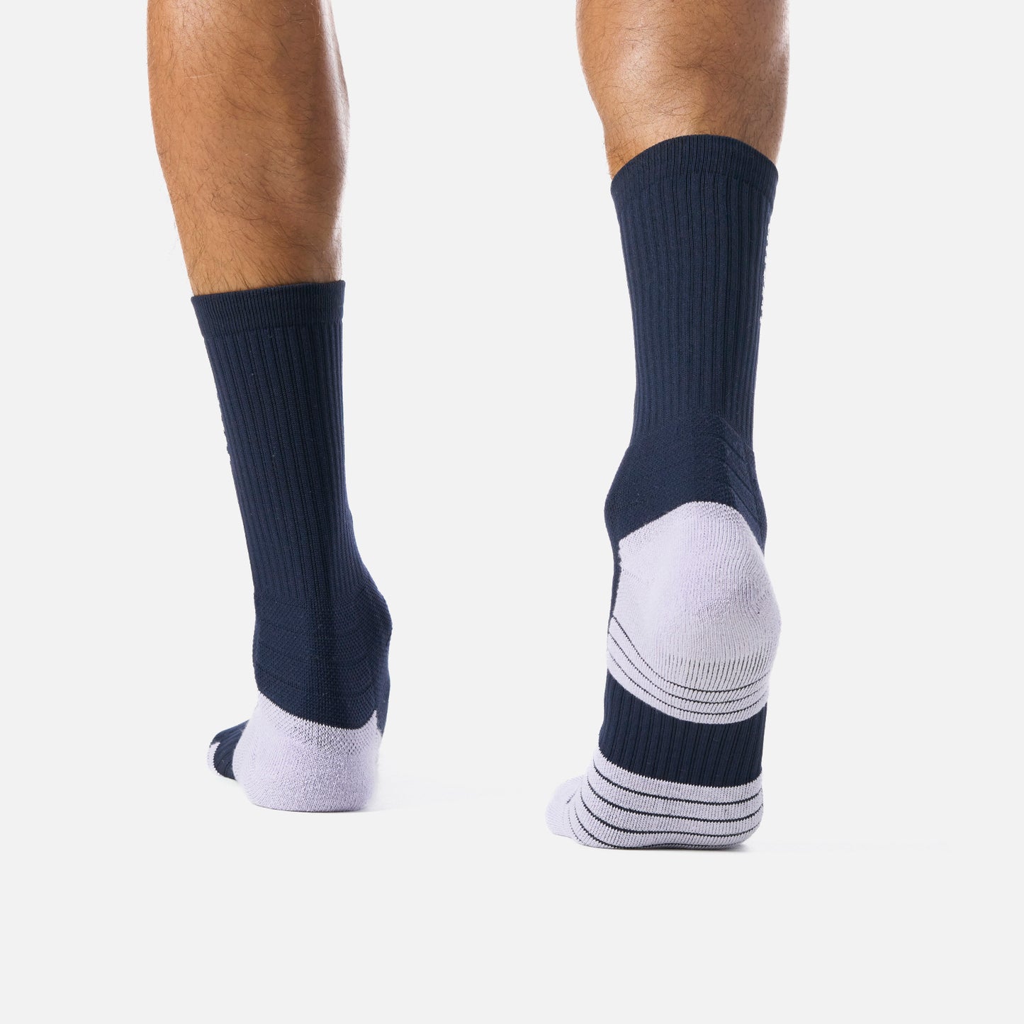 Calcetines Energic Duo Pack Mid Socks Celeste / Azul Marino Vulcano