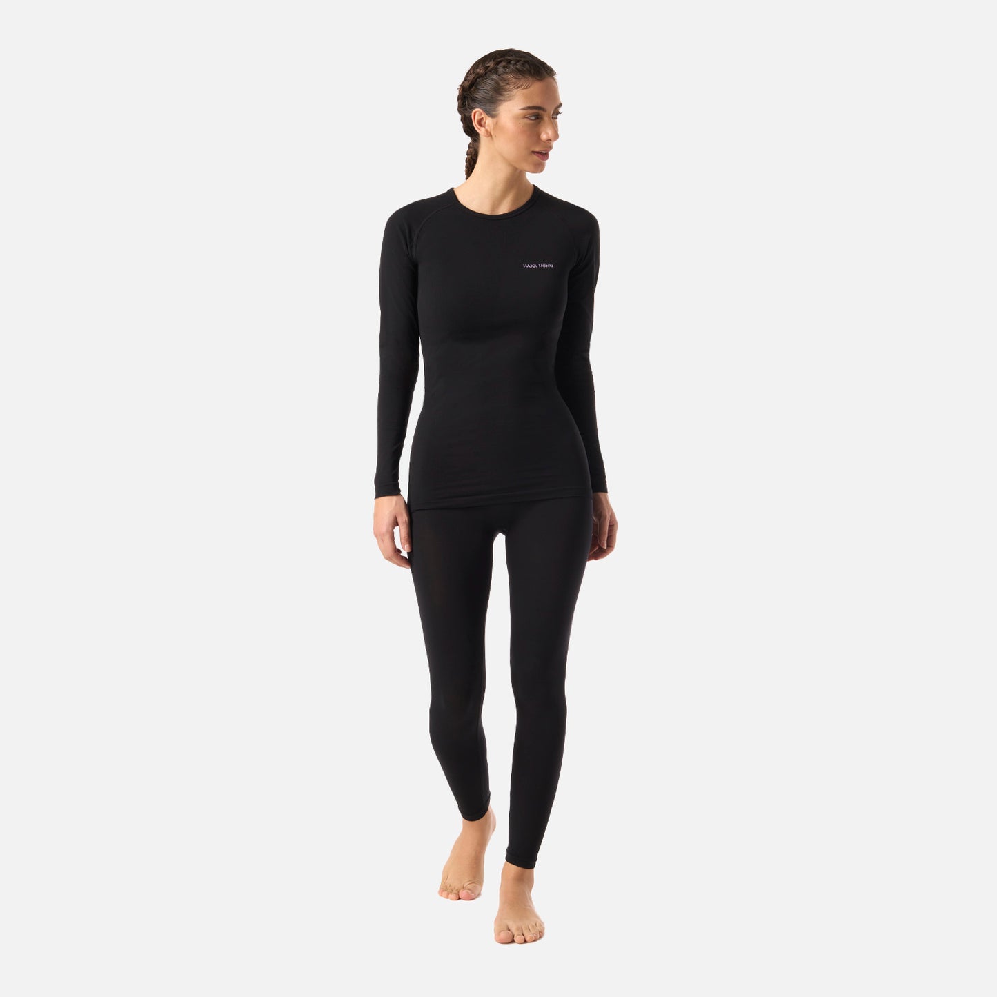 Primera Capa Mujer Puma Austral Top Negro Haka Honu