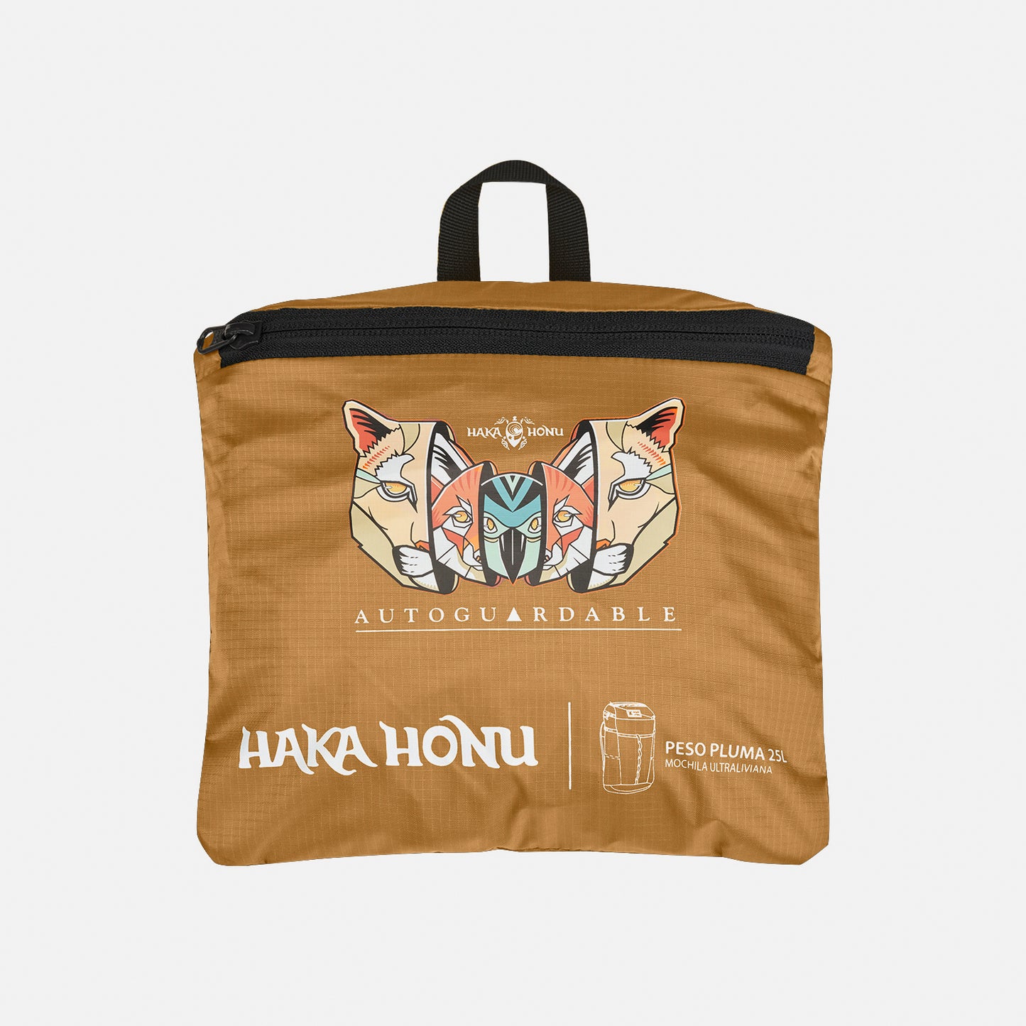 Mochila Peso Pluma 25L Mostaza Haka Honu