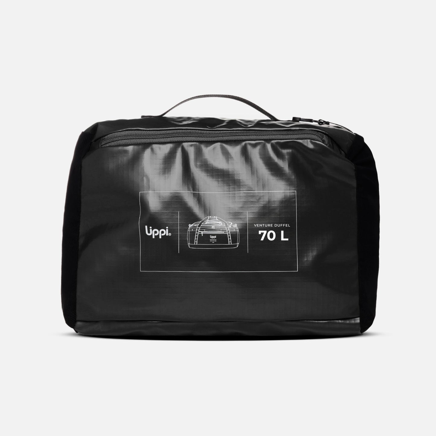 Bolso Venture Duffle 70L Negro Lippi