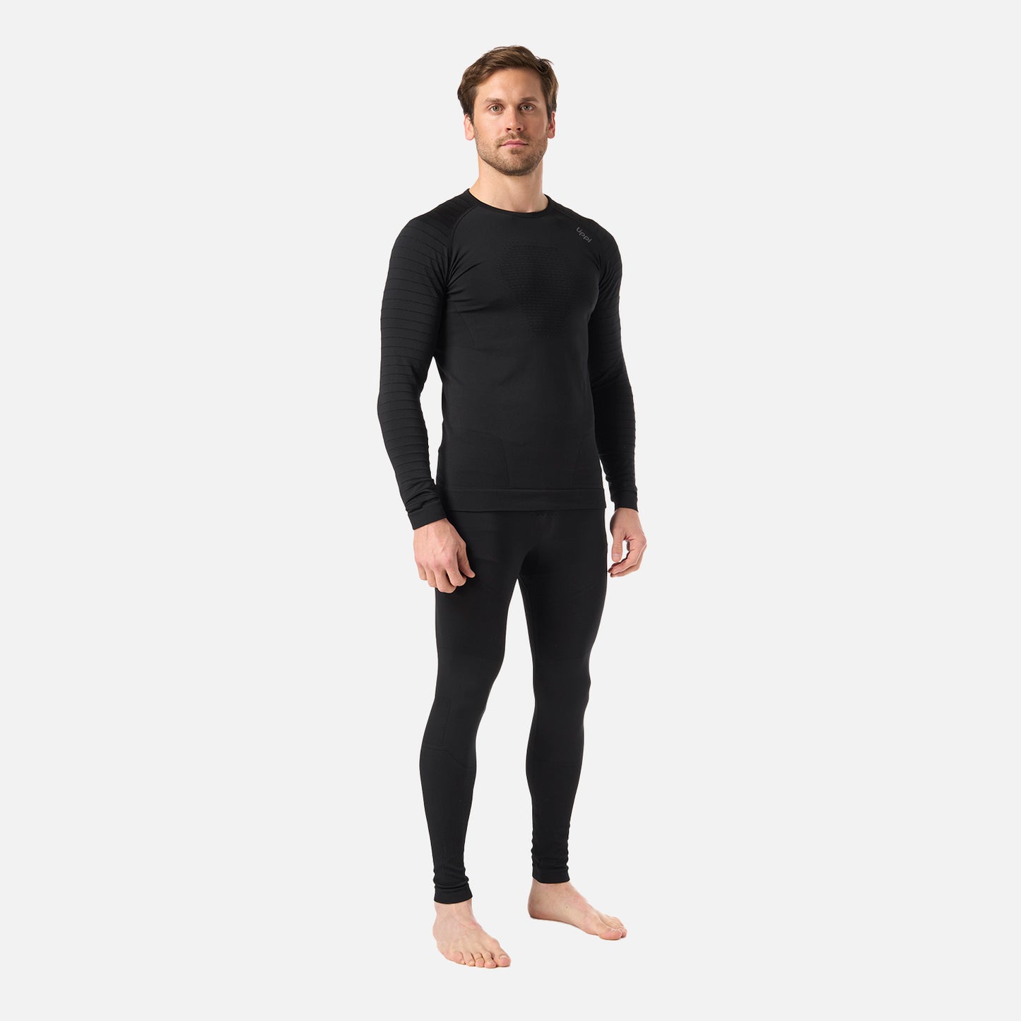 Primera Capa Hombre Skintec Active Warm Bottom Negro Lippi