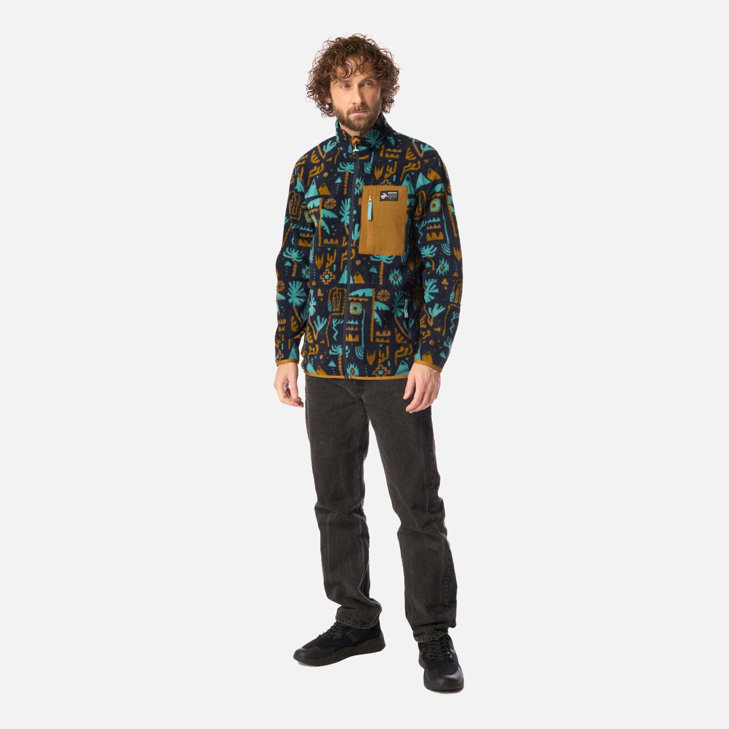 Polar Hombre Ruil Print Azul Noche Haka Honu