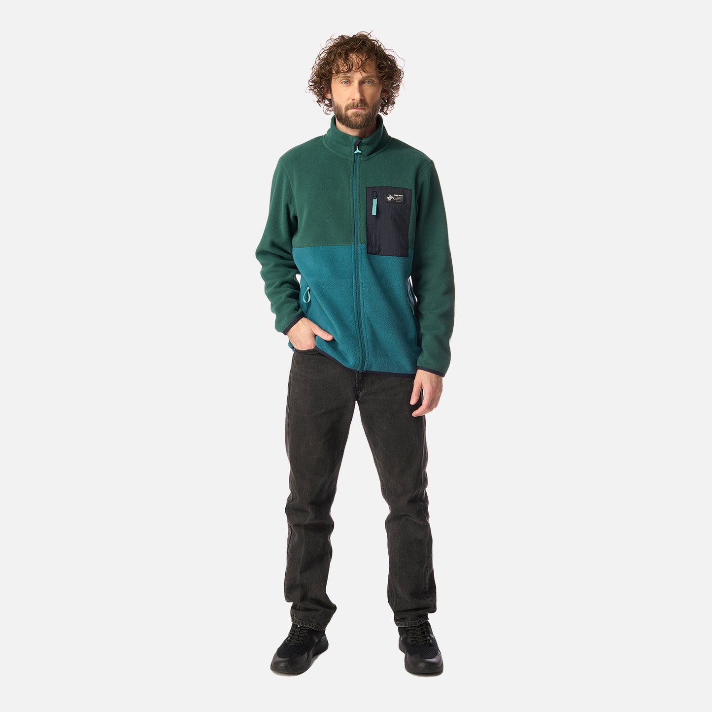 Polar Hombre Ruil Verde Bosque Haka Honu