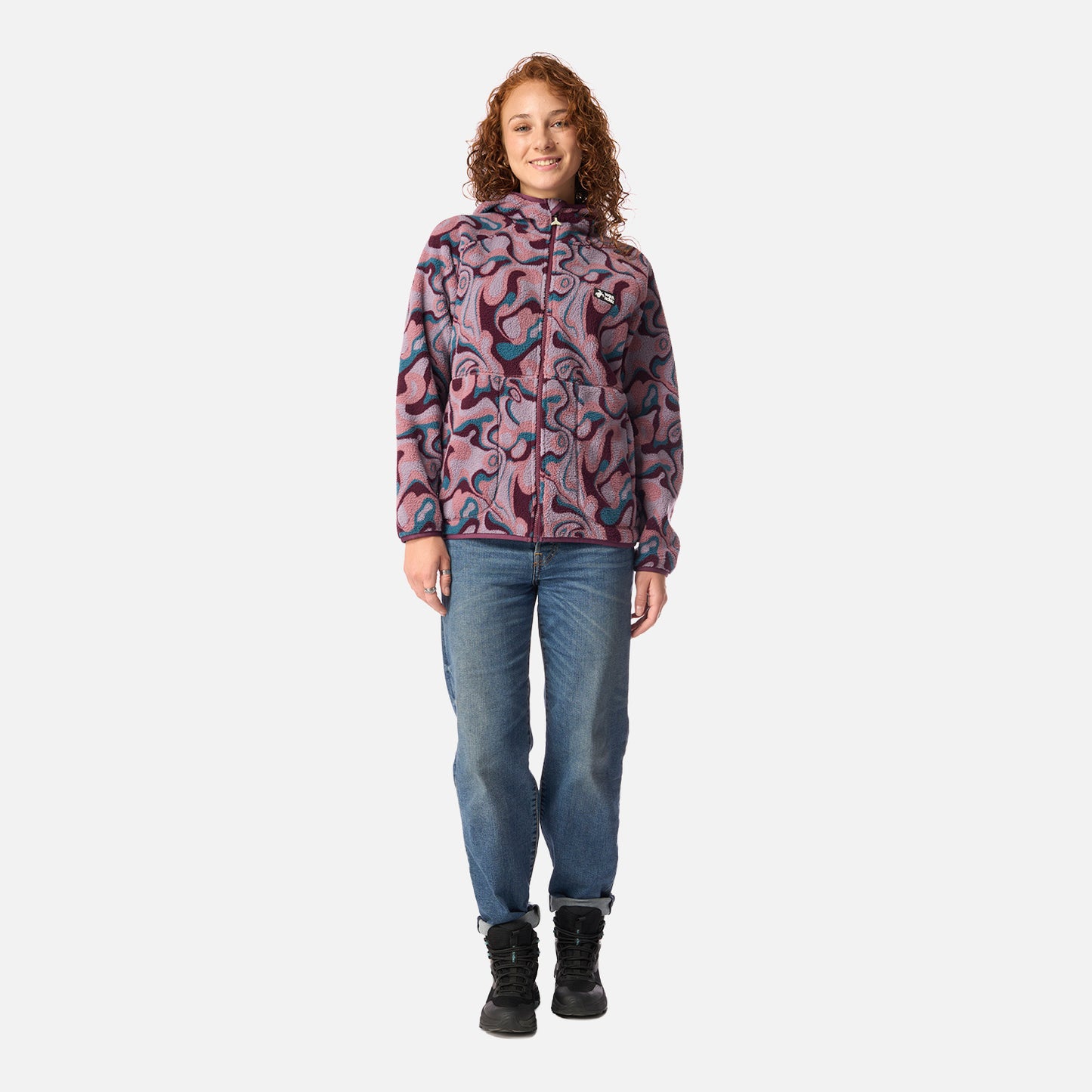 Polar Mujer Ñire Print Lila Haka Honu