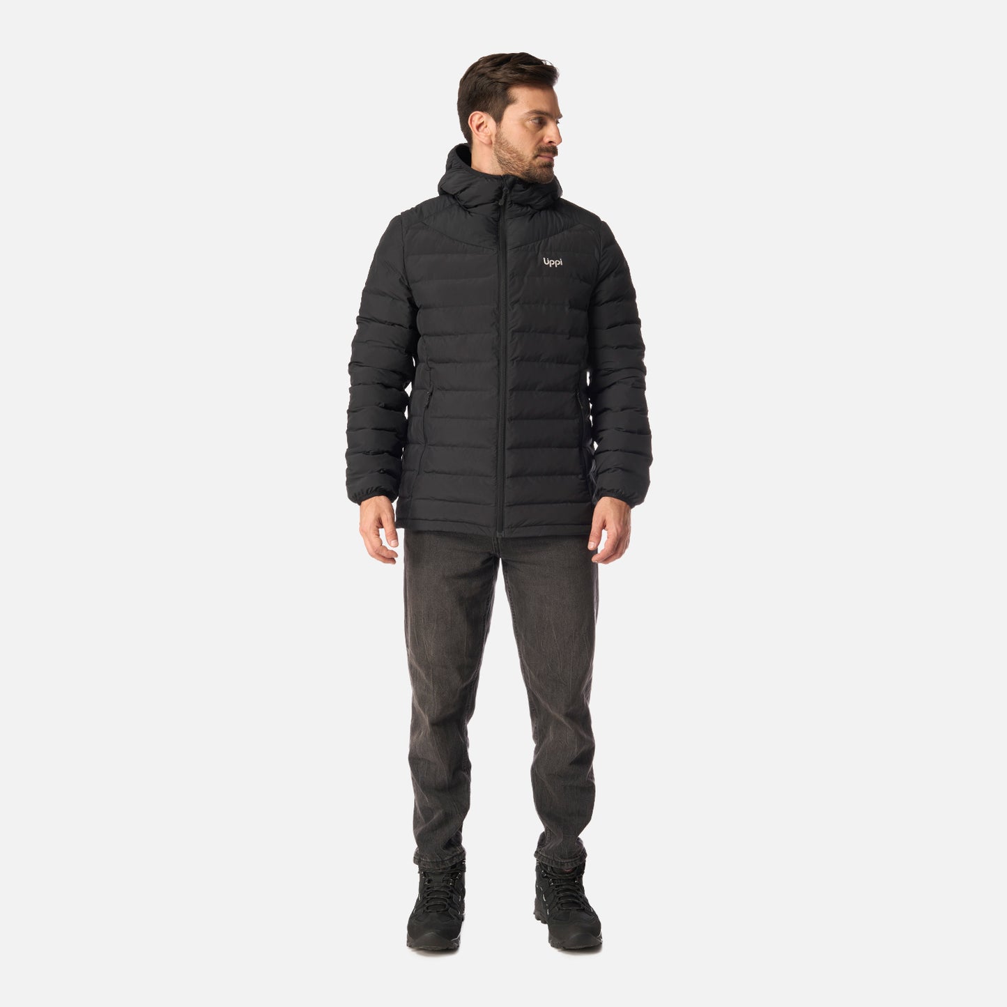 Chaqueta Hombre Snowmass Steam-Pro Hoody Jacket Negro Lippi