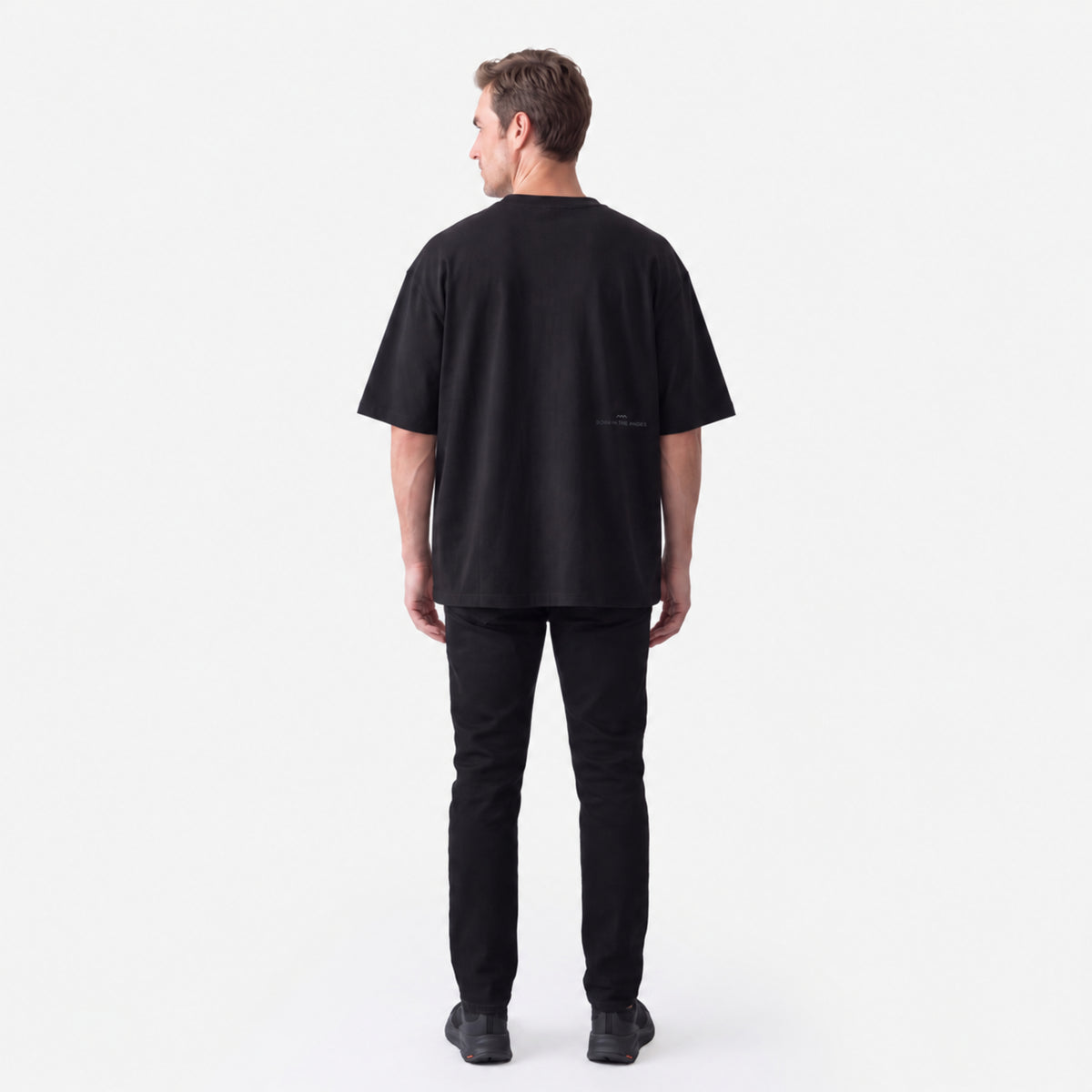 Polera Hombre Endura Cotton T-shirt Negro Lippi