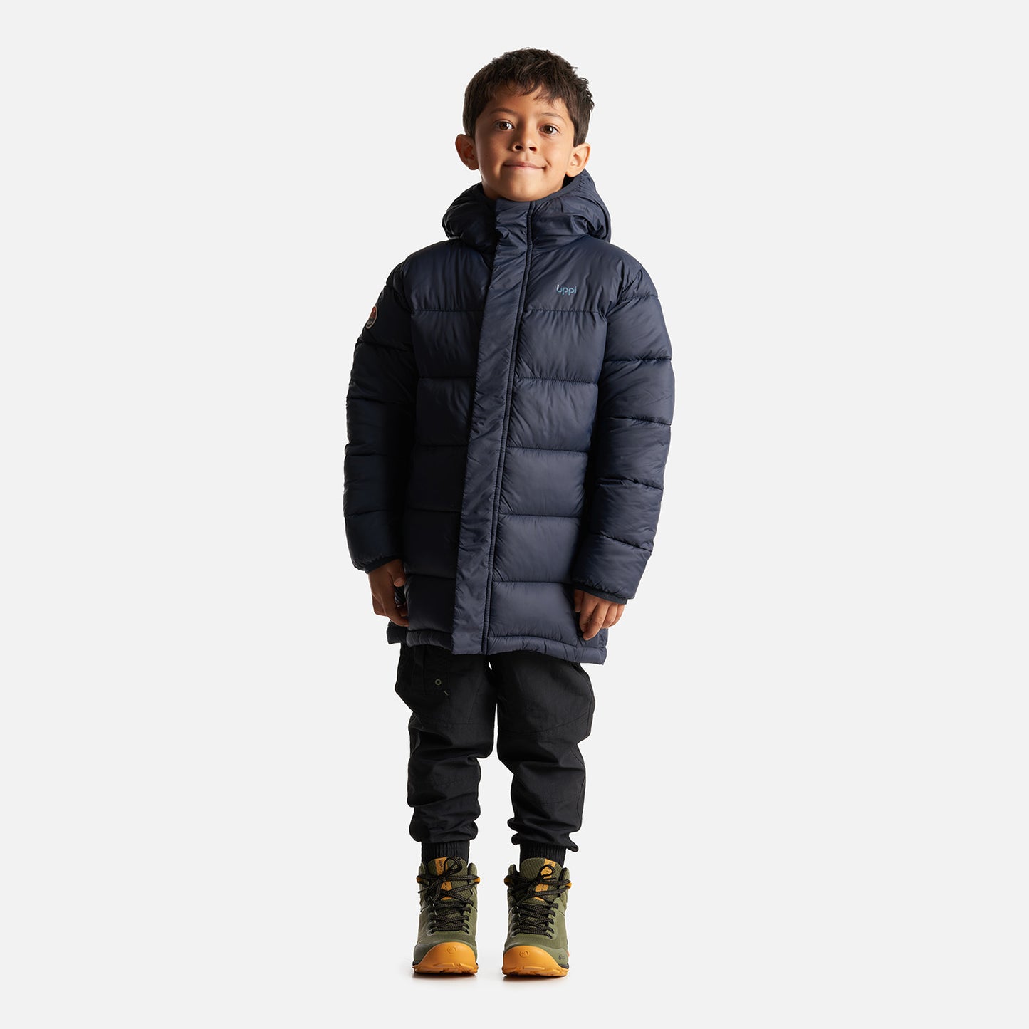 Chaqueta Niño All Winter Steam-Pro Hoody Jacket Azul Marino Lippi