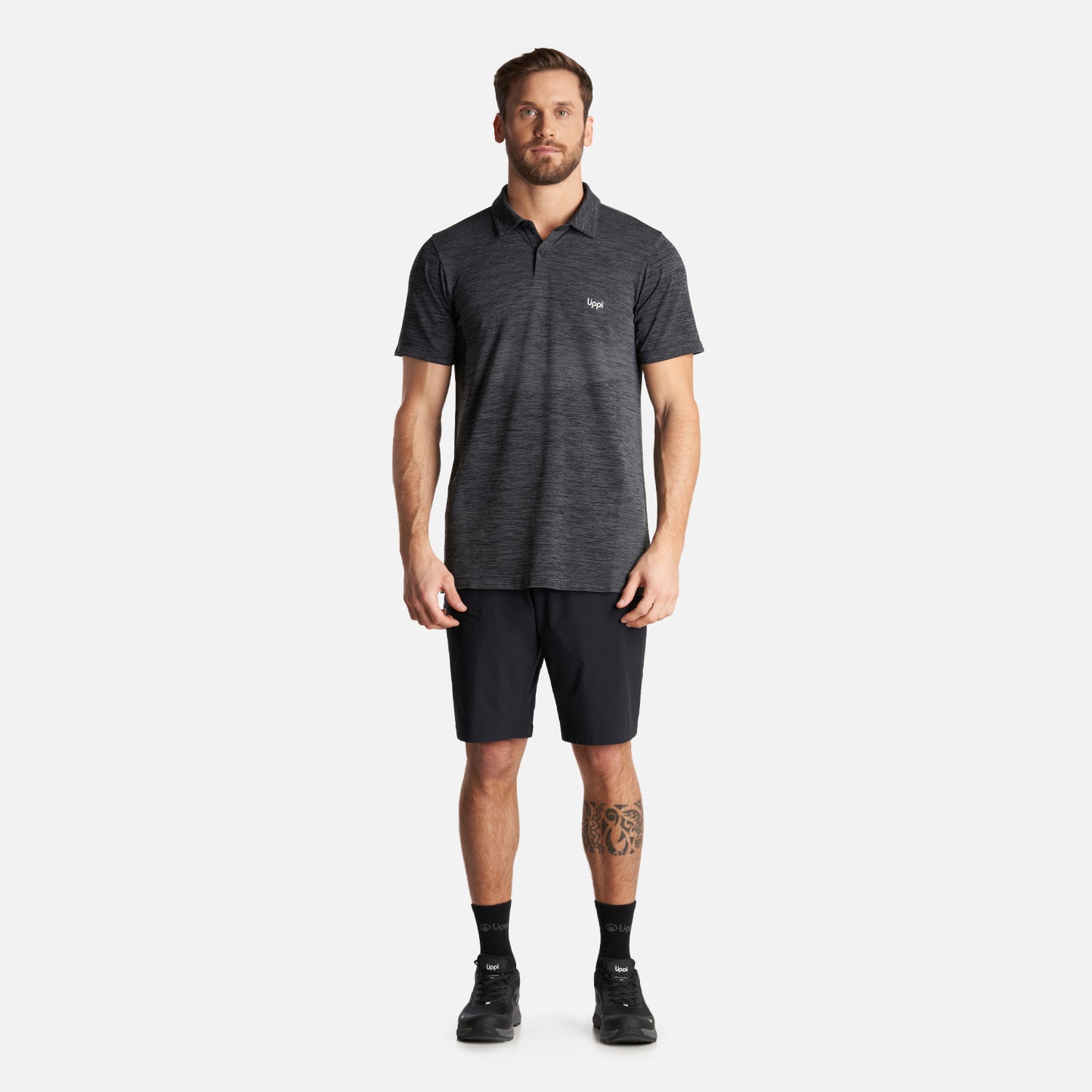 Short Hombre PureTrek Q-Dry Shorts Negro Lippi