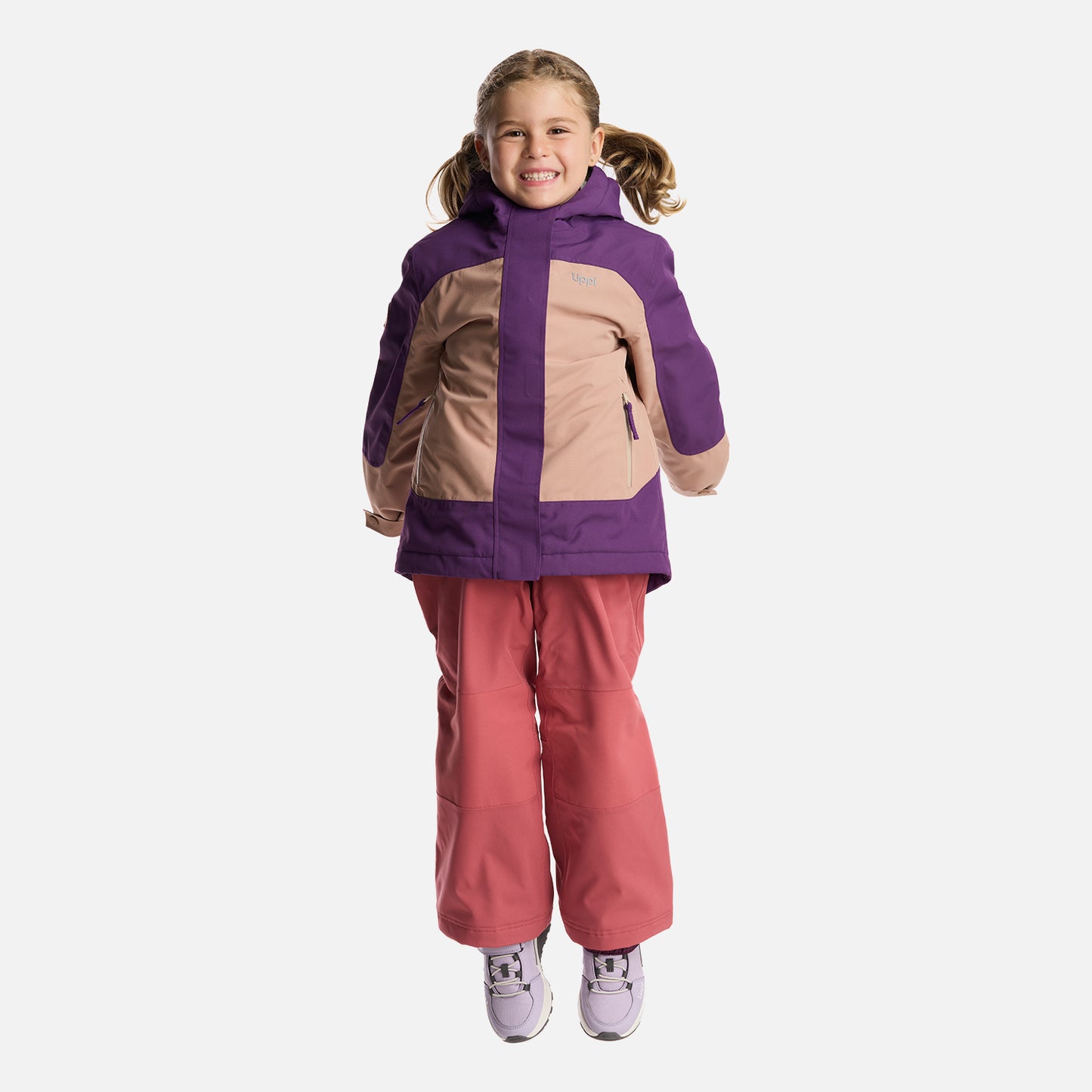 Chaqueta Niña Andes Snow B-Dry Hoody Jacket Canela Lippi