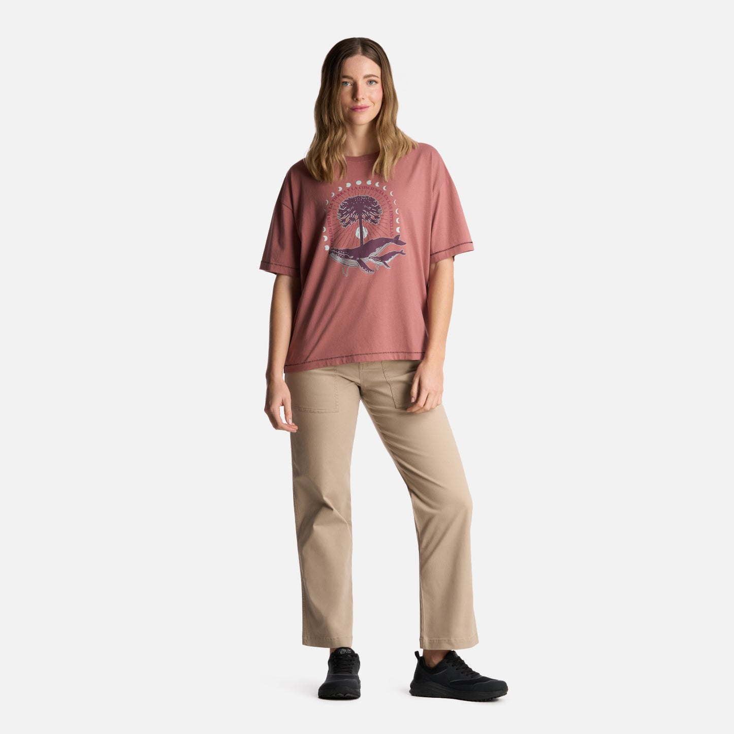 W Pantalón Comoandas Mujer Taupe 38
