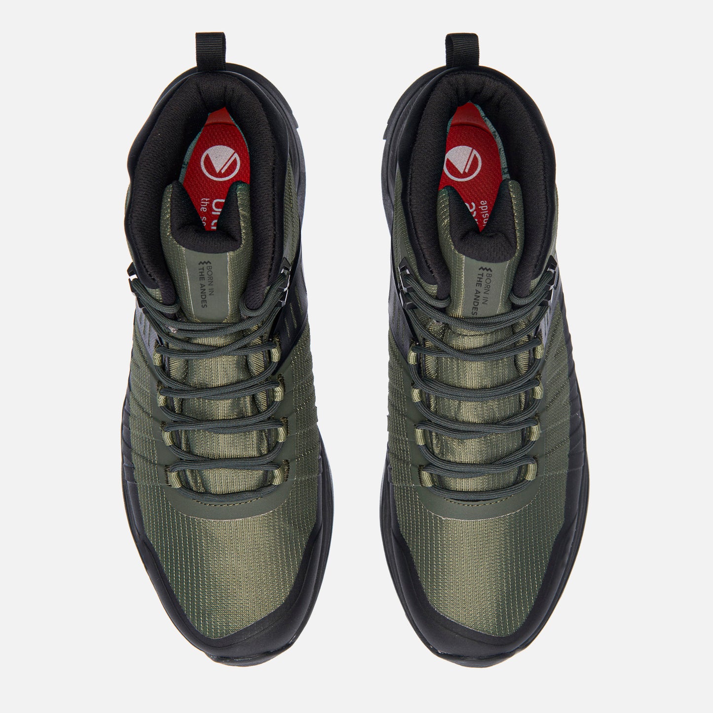 Zapatilla Hombre Vulcano Iron Stone Mid B-dry Verde Musgo Lippi