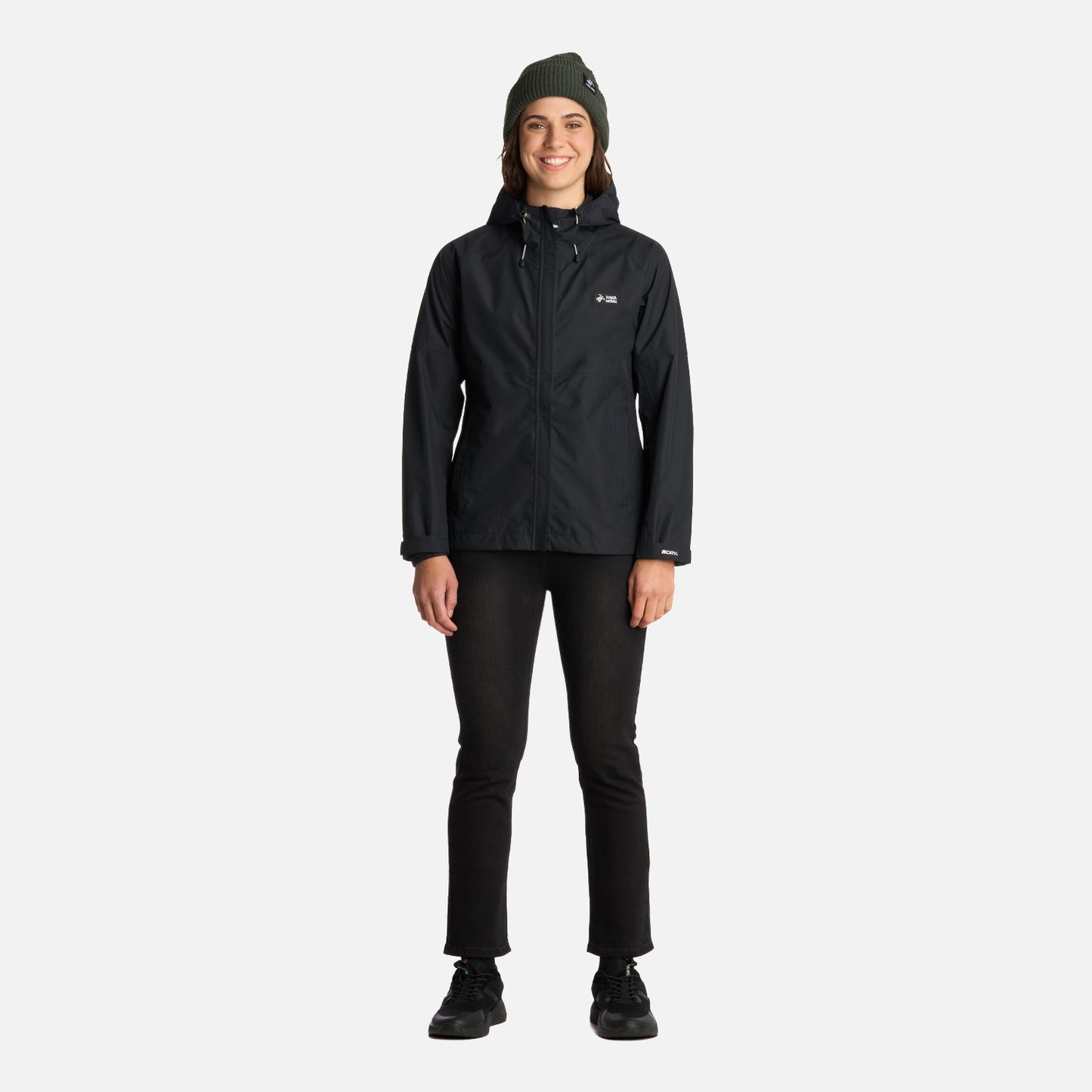 Chaqueta Mujer Viento Norte Negro Haka Honu